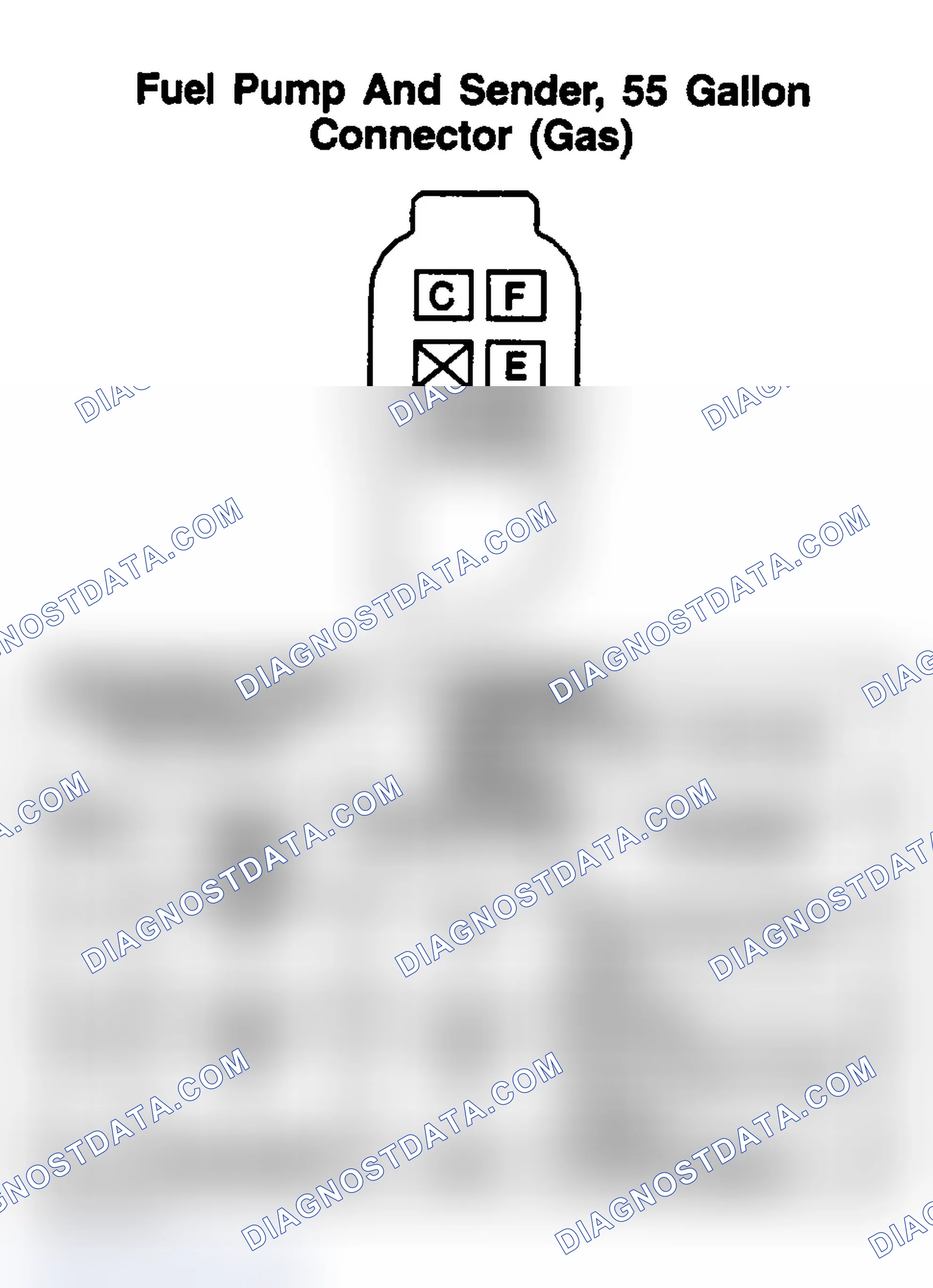Scheme 161: FUEL PUMP & SENDER 55 GALLON (GAS)