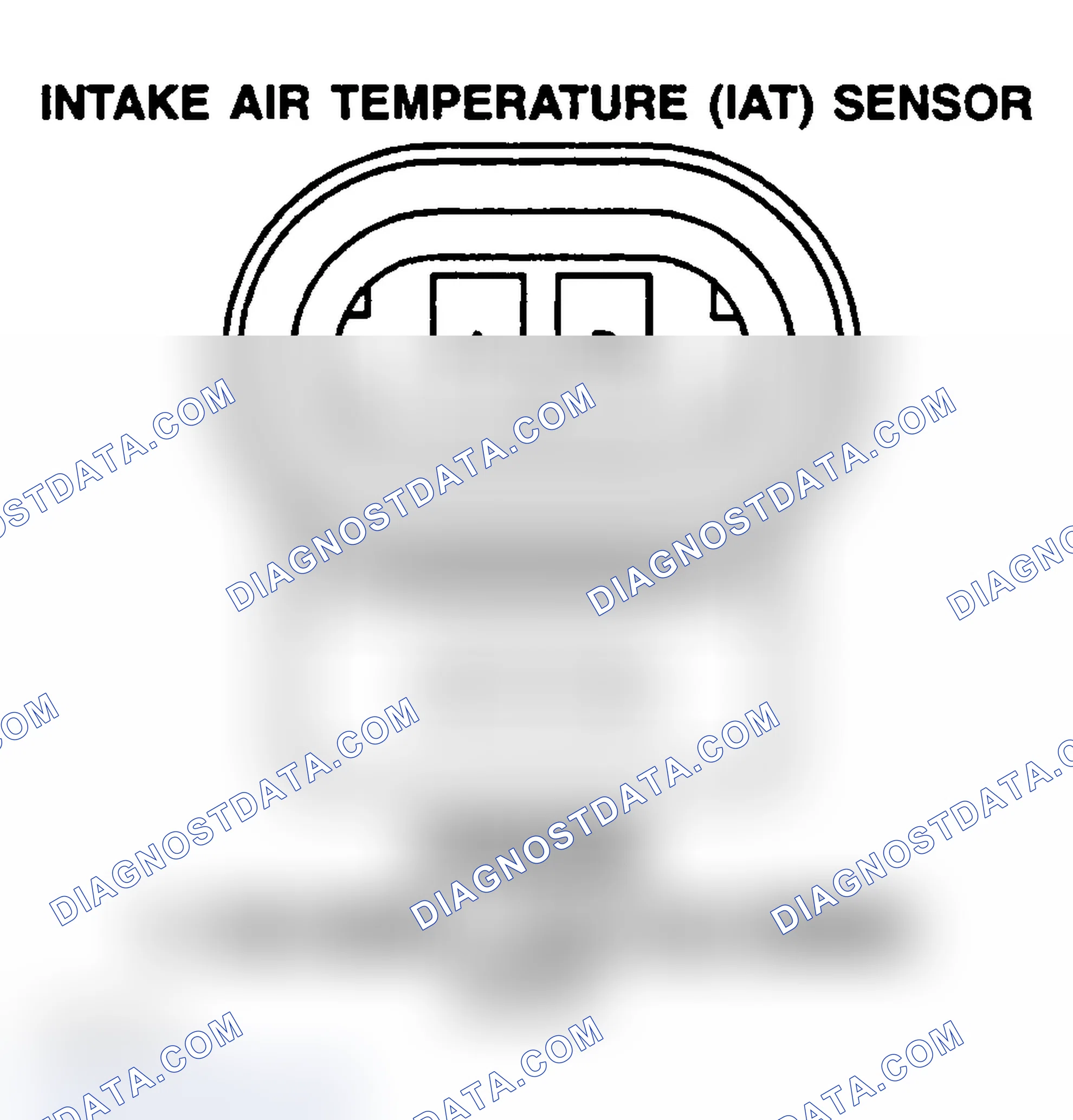 Scheme 158: INTAKE AIR TEMPERATURE (IAT) SENSOR