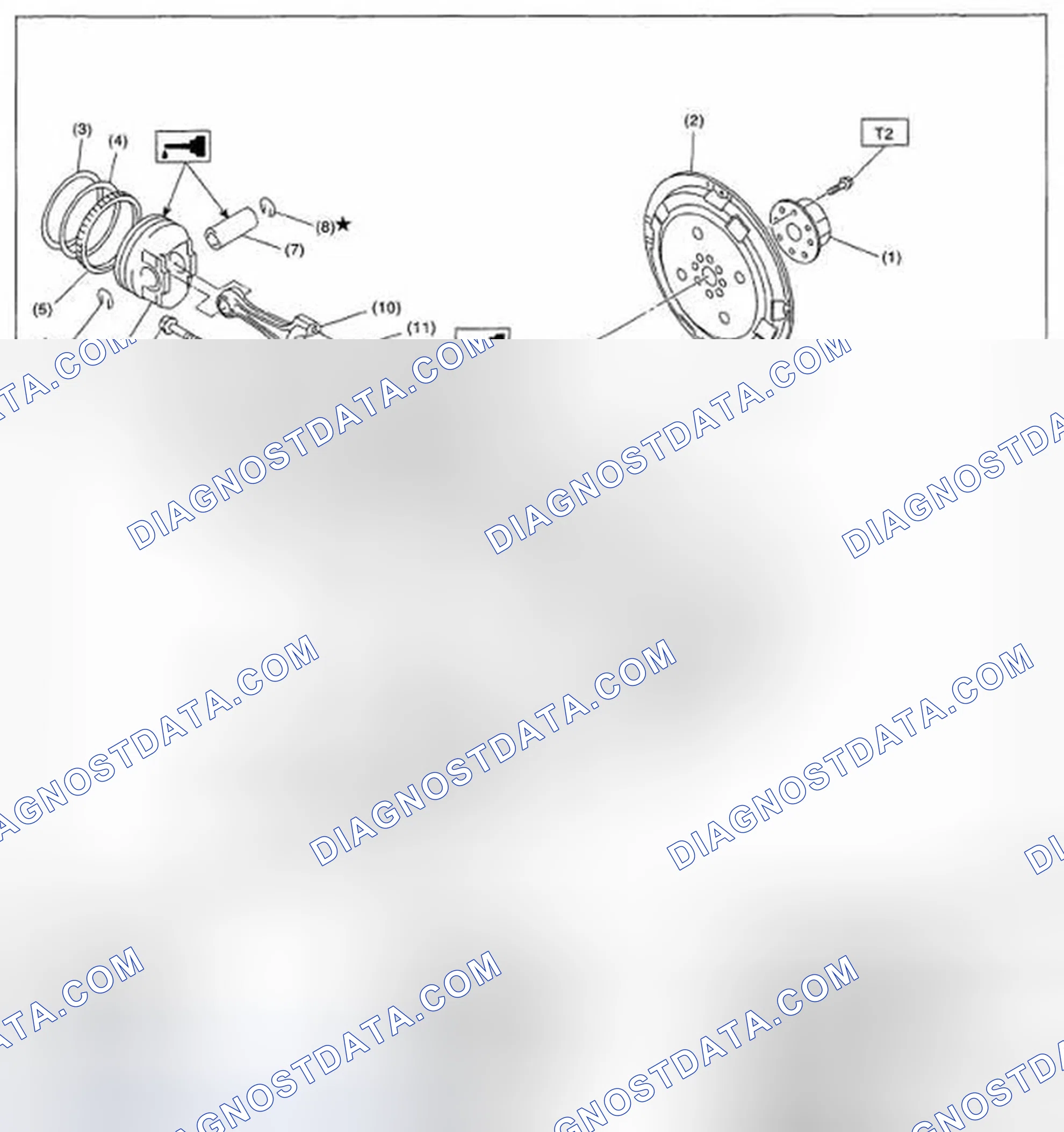 Scheme 296: CRANKSHAFT AND PISTON