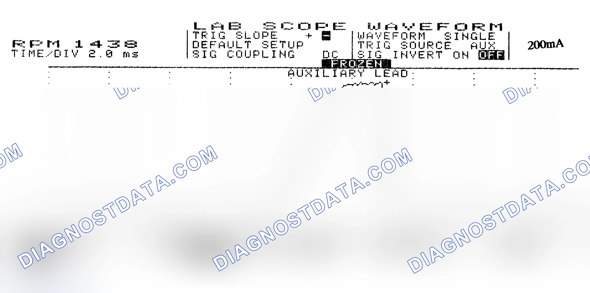 Scheme 15: Single Injector w/Normal Current Flow - Current Pattern