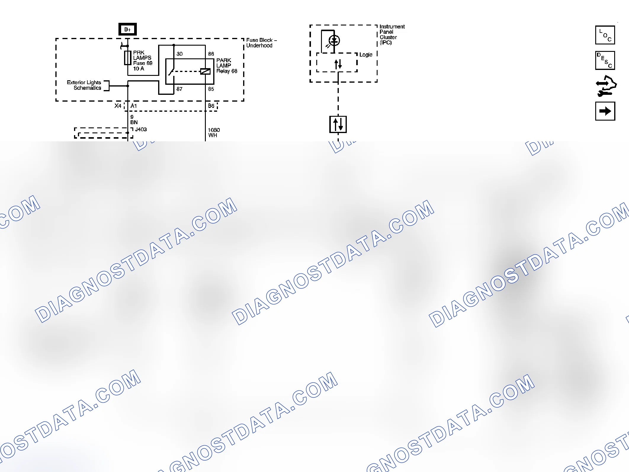 Scheme 8: Interior Lights Dimming Schematics