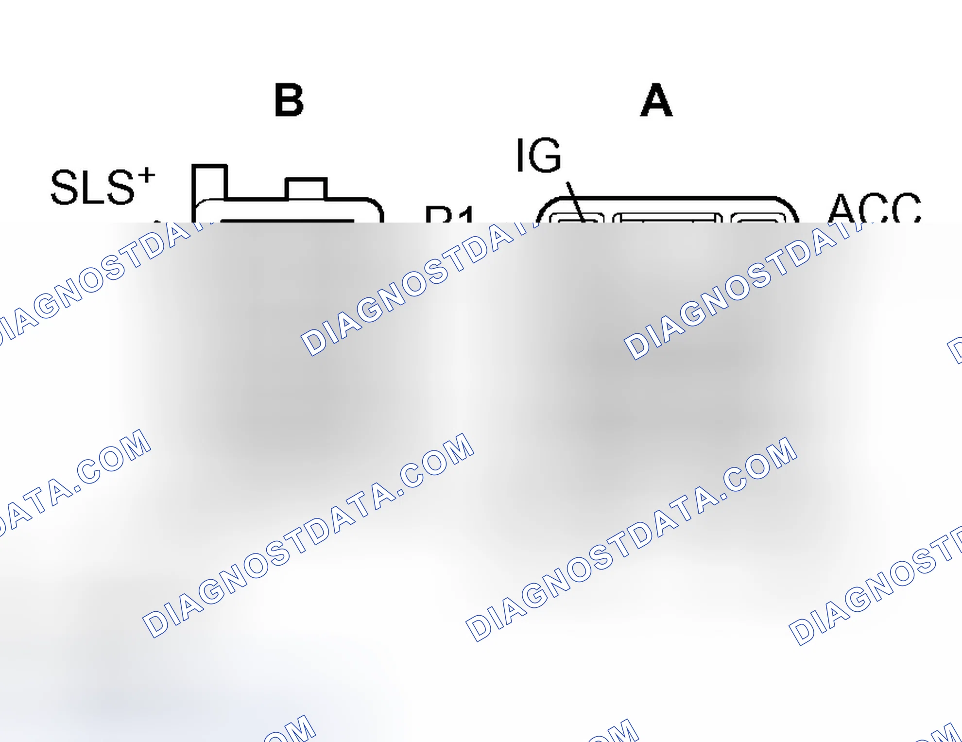 Scheme 8: Identifying Shift Lock Control Switch Connector Terminals