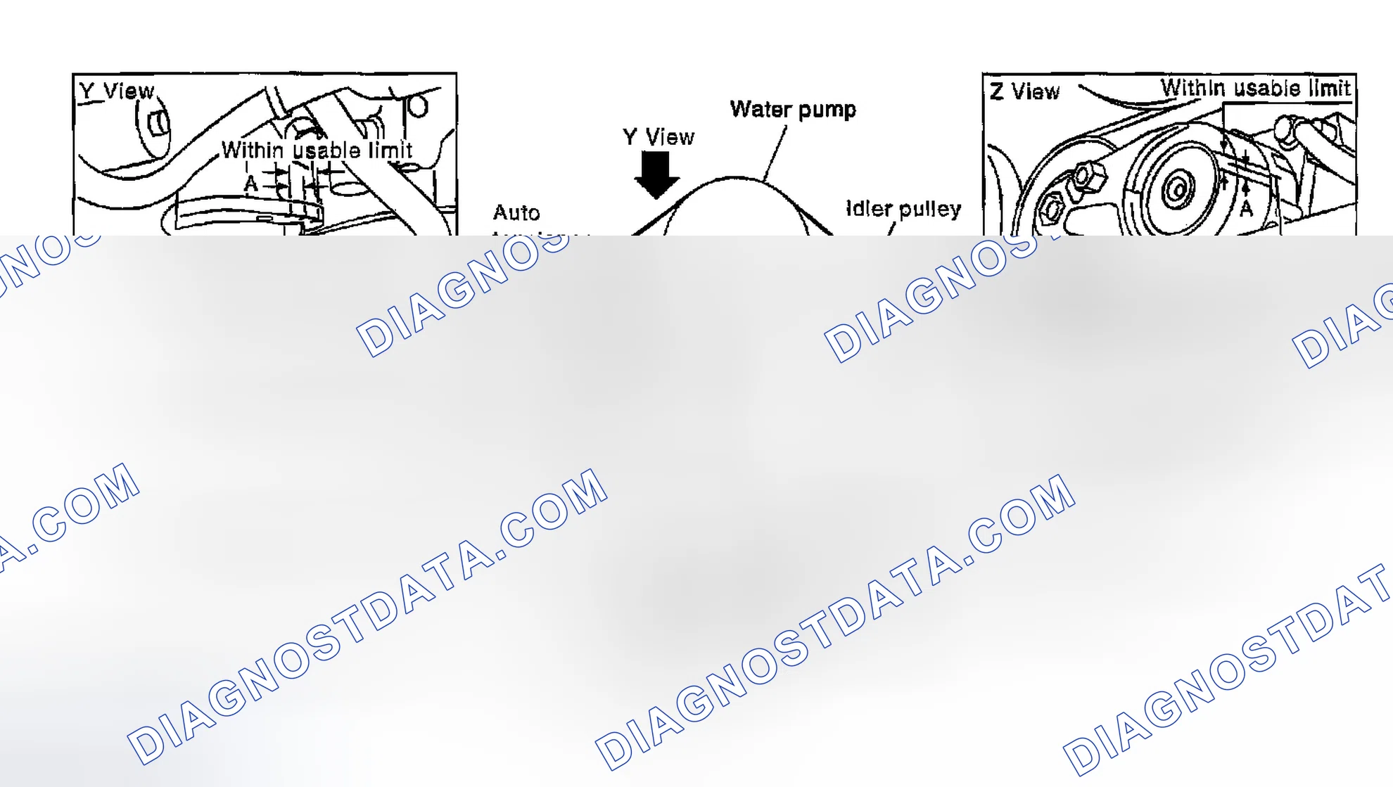 Scheme 120: CHECKING DRIVE BELTS