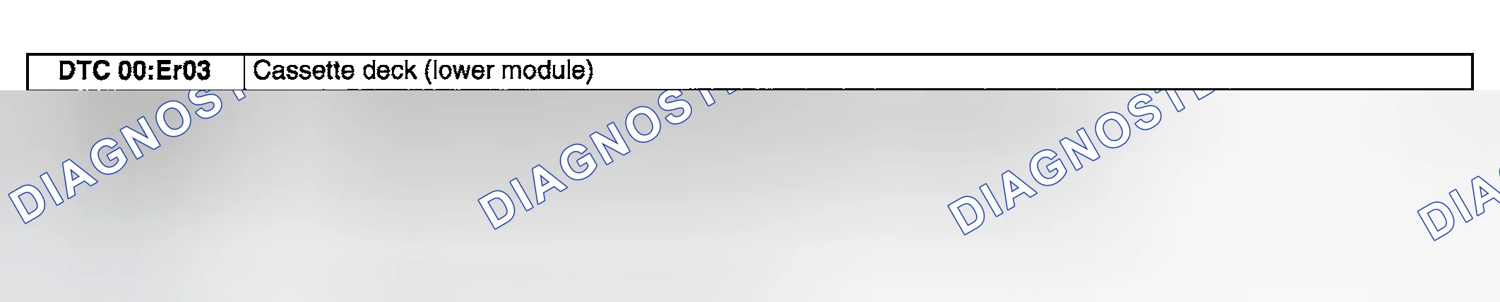 Scheme 75: DTC 00:ER03