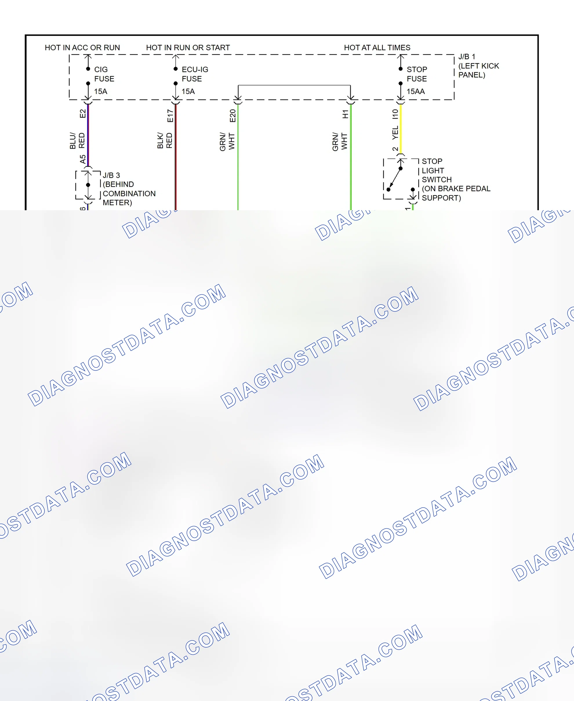 Scheme 48: Shift Interlock System Wiring Diagram (1997 SC300 & SC400)