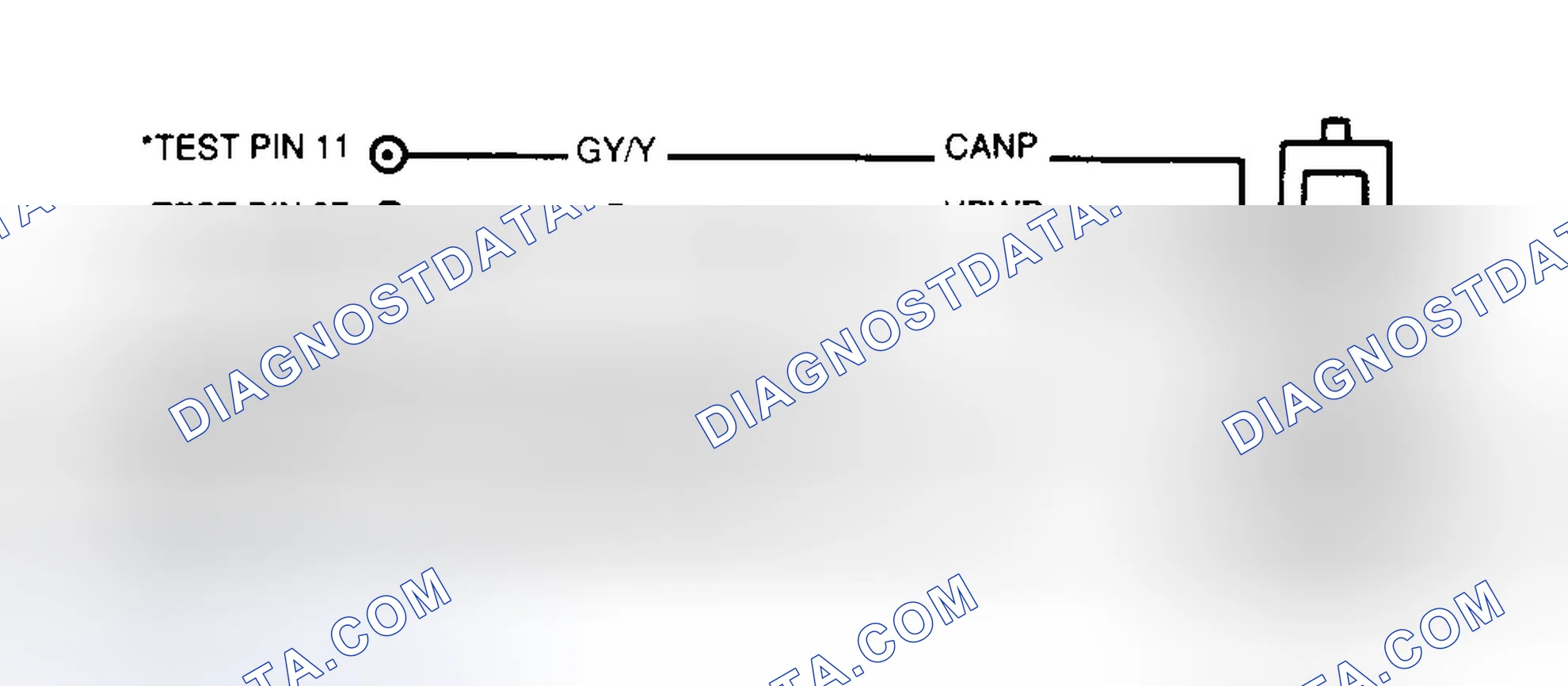 Scheme 91: Identifying CANP Valve Circuit & Connector Terminals