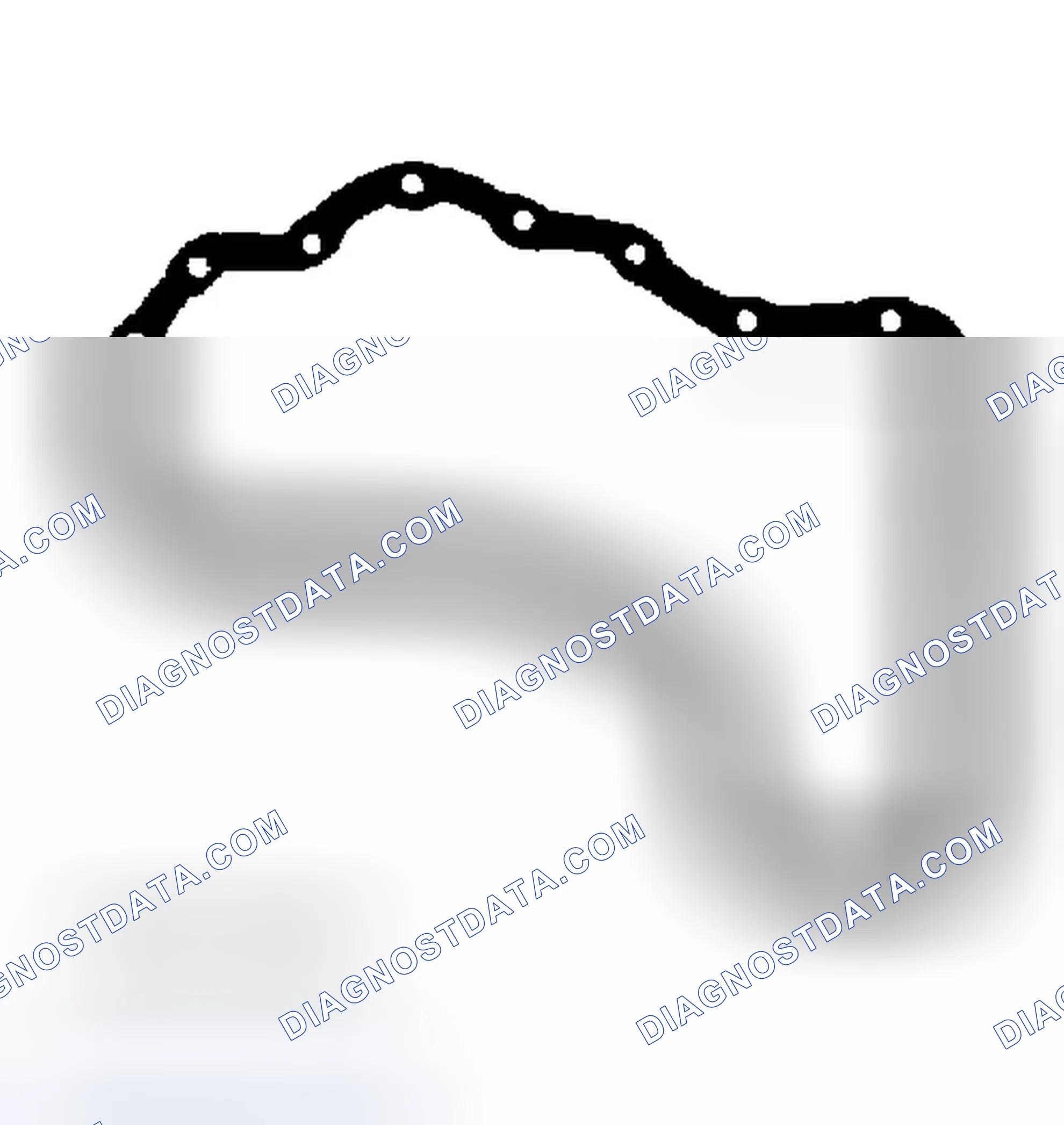 Scheme 239: Identifying Oil Pan Gasket (AX4N & 4F50N)