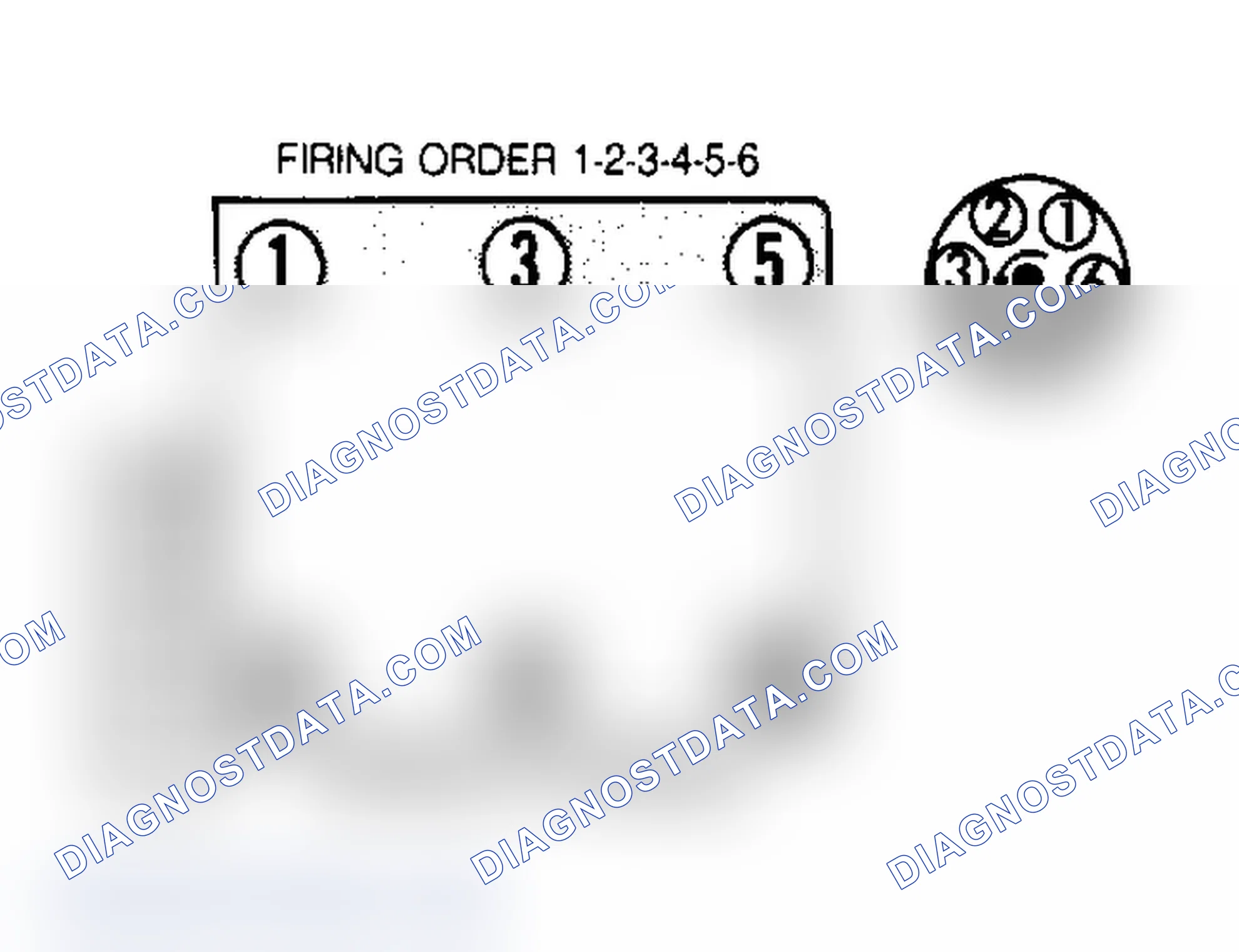 Scheme 1: Firing Order & Timing Marks (ES300)