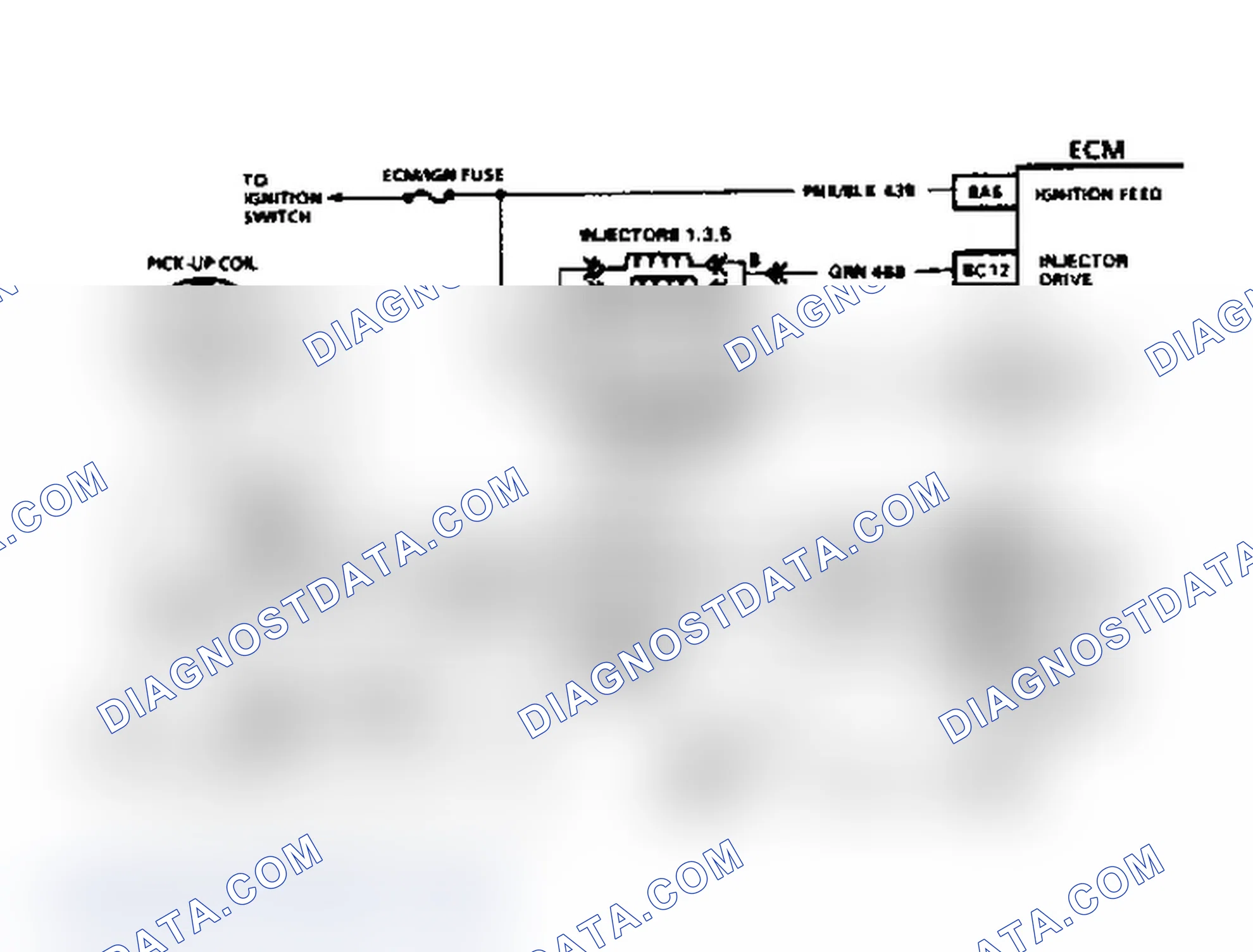 Scheme 121: Code 42 Schematic (3.1L) Electronic Spark Timing