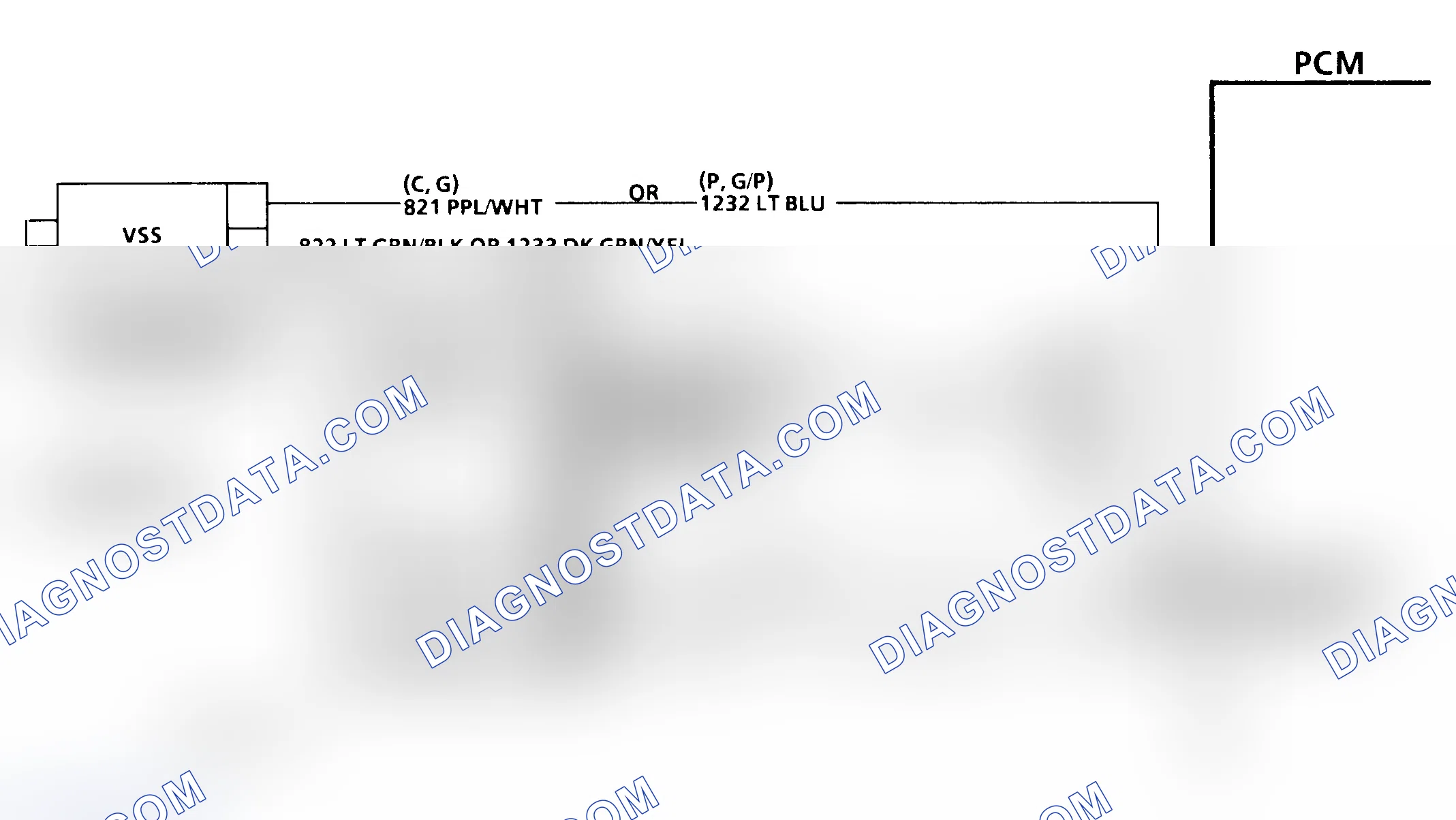 Scheme 242: CODE 24, Schematic, VSS (2WD W/ 4L80E Transmission)