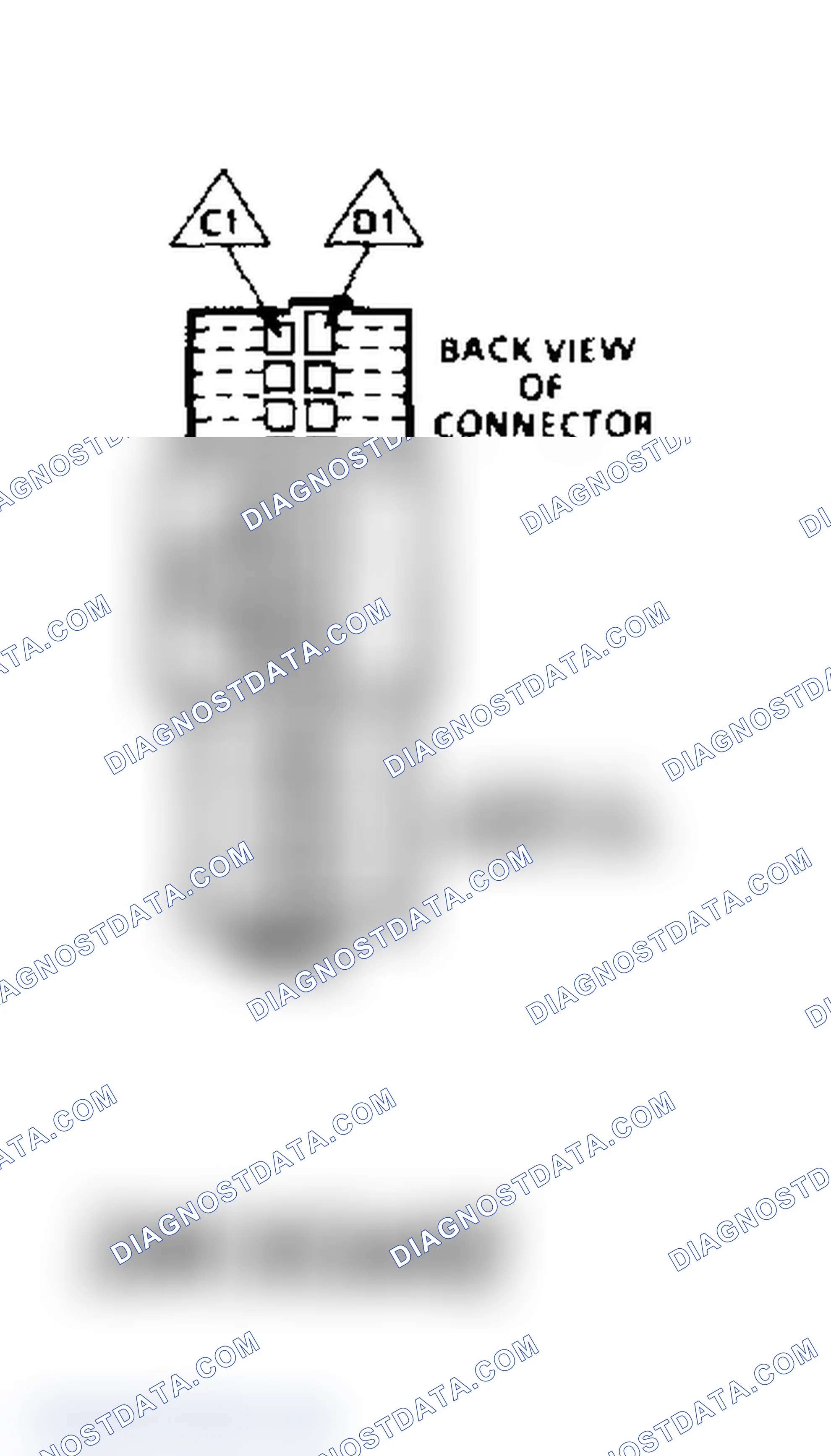 Scheme 30: ECM Terminal C-D Connector (3 Of 4) ("C" & "K" Series 5.0L & 5.7L With M/T)