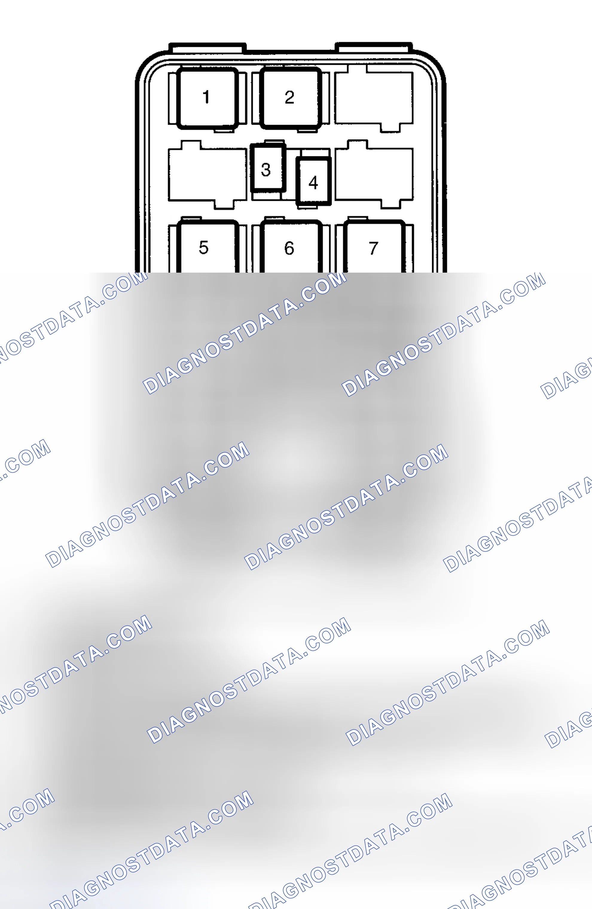 Scheme 1: Underhood Fuse/Relay Block