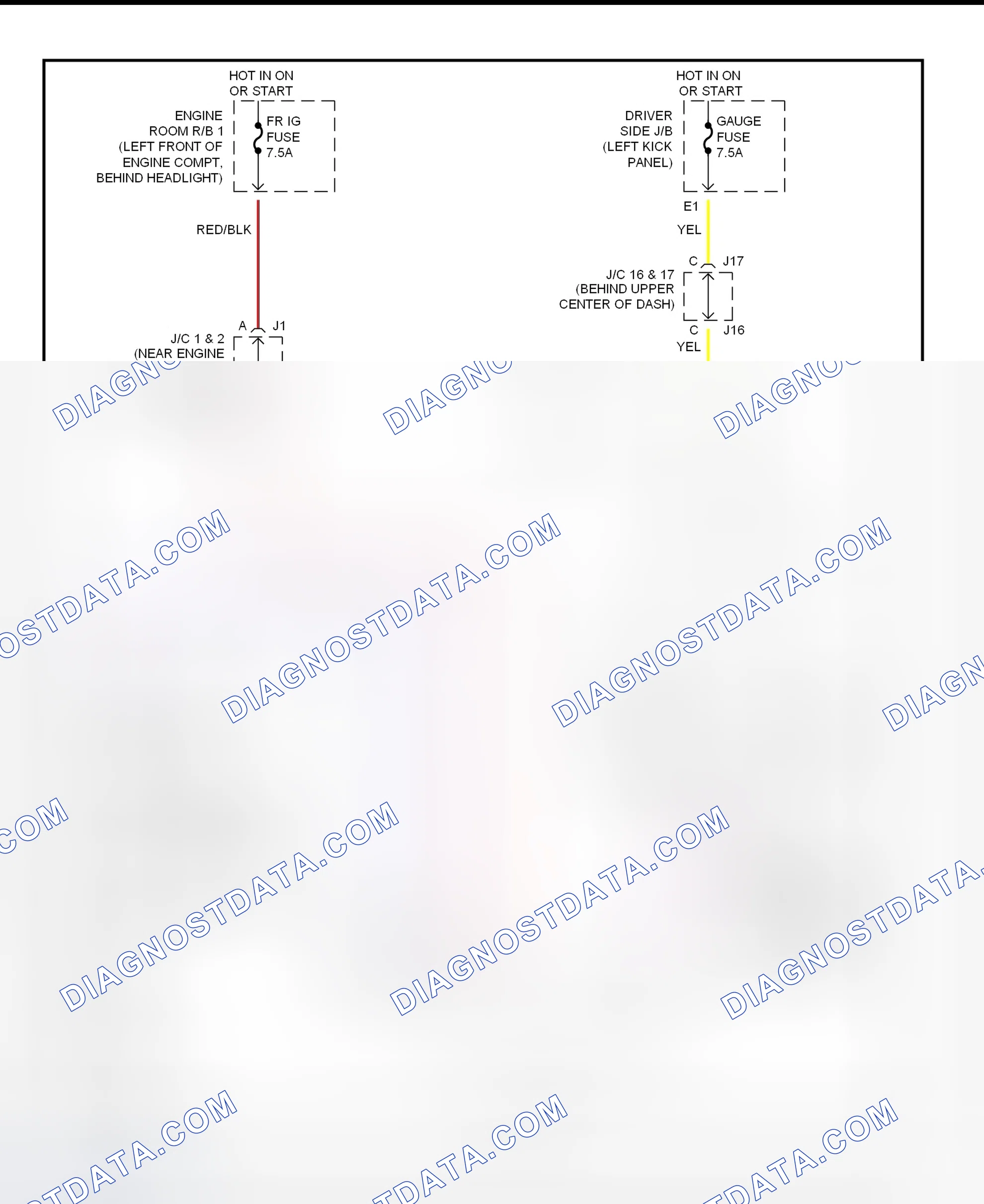 Scheme 4: Charging System Wiring Diagram (LS430)