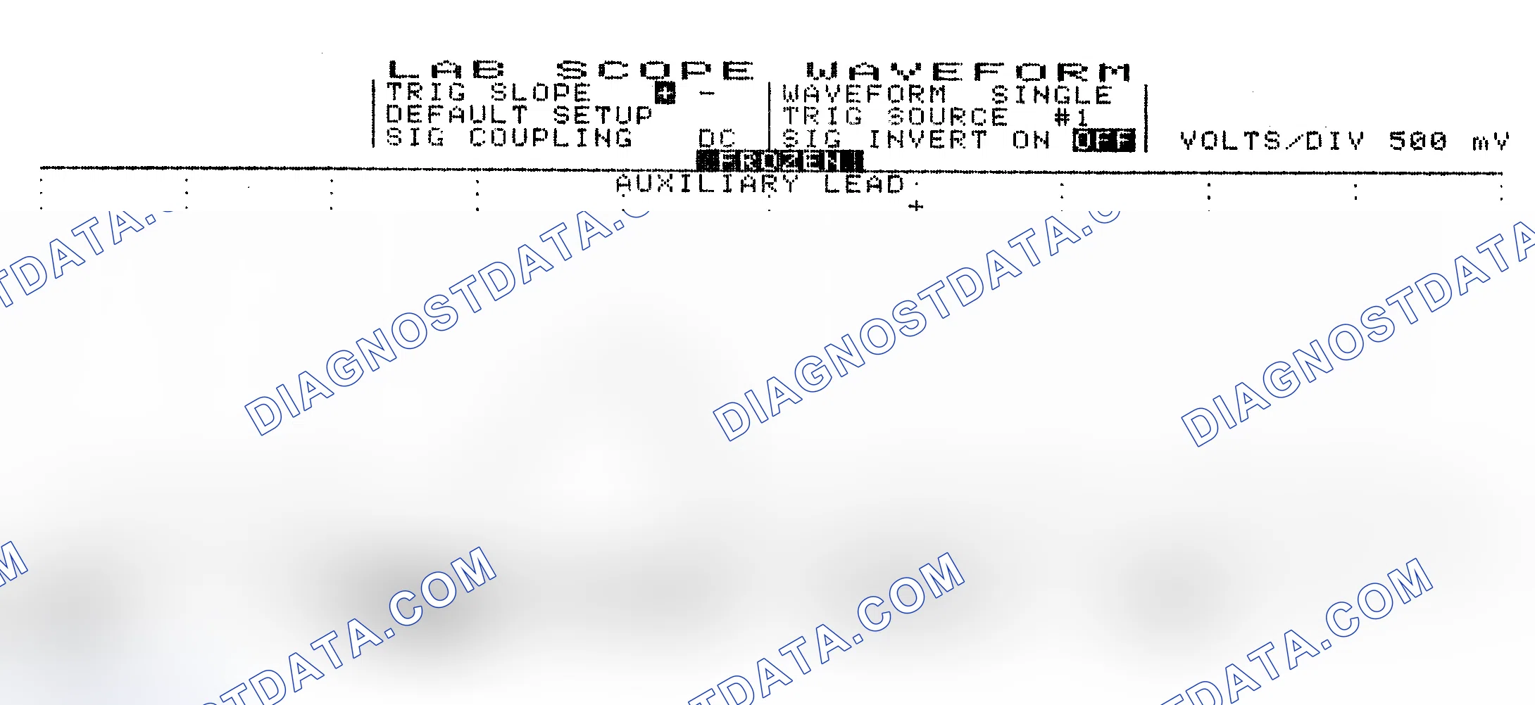 Scheme 10: Single Injector w/Excessive Current Flow - Current Pattern