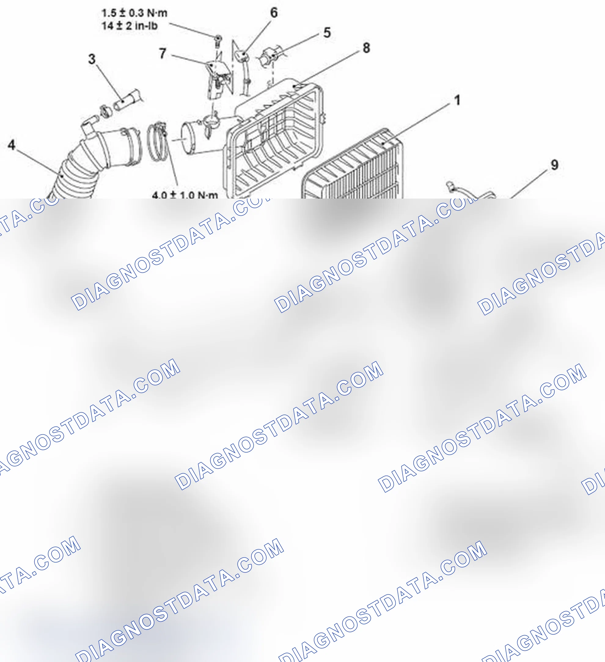 Scheme 11: REMOVAL AND INSTALLATION < 2.0L ENGINE NON-TURBO, 2.4L ENGINE >
