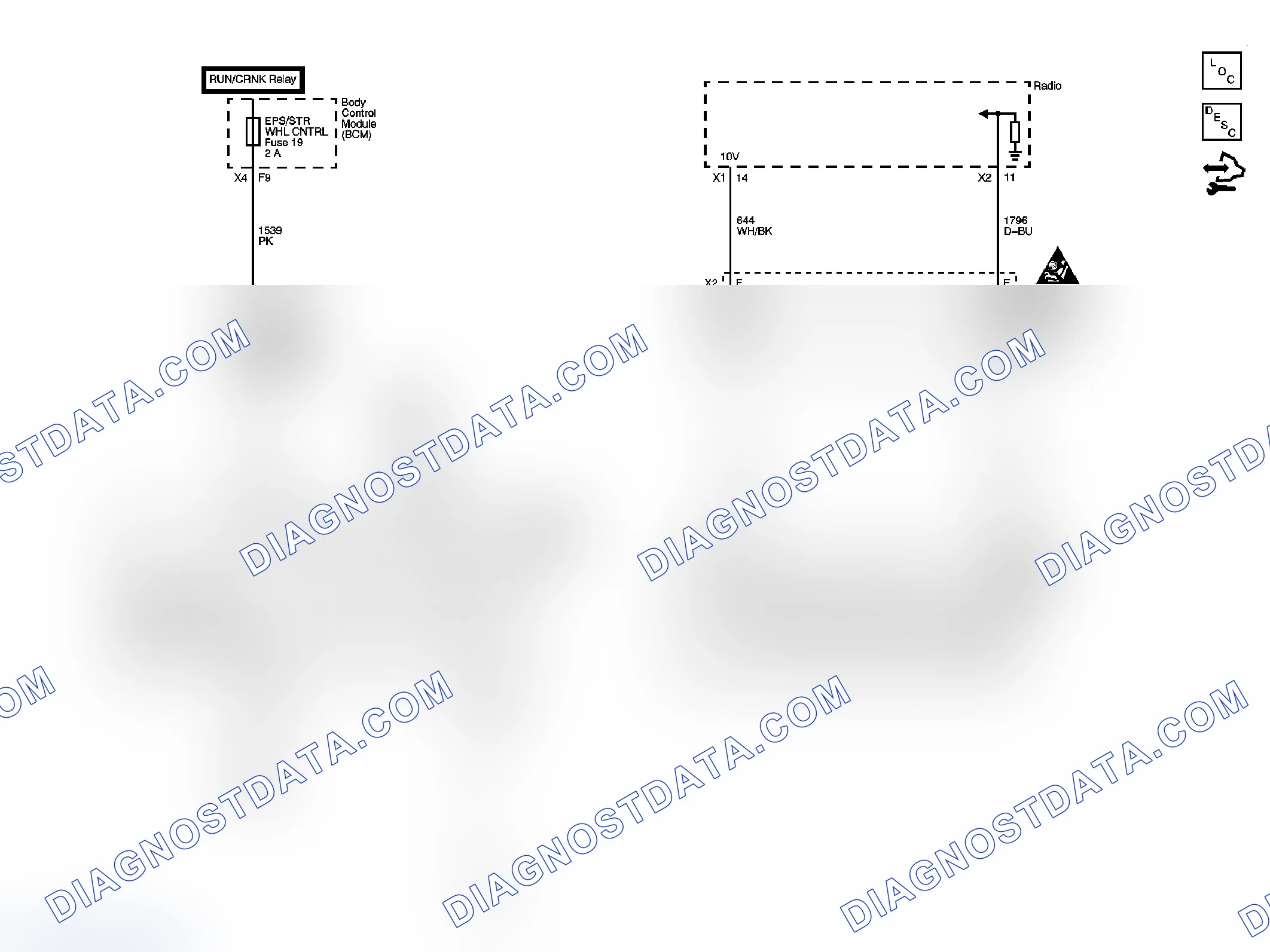 Scheme 1: Steering Wheel Secondary/Configurable Control Schematics