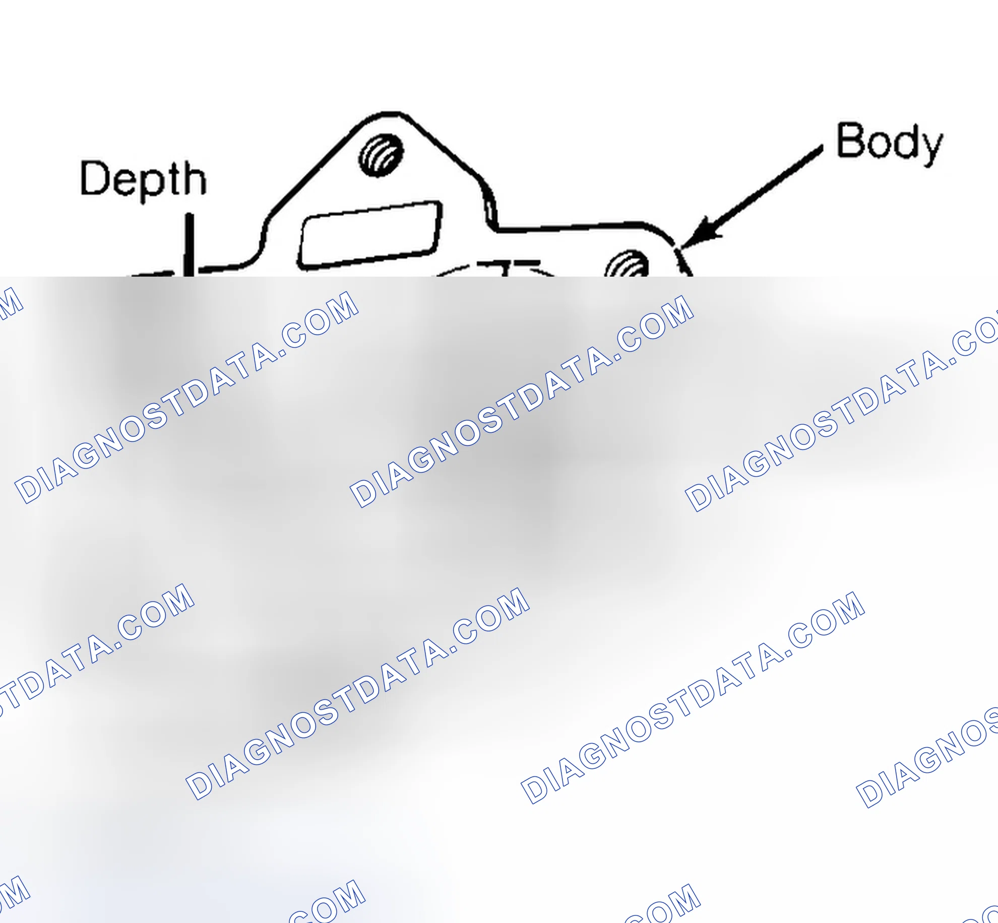 Scheme 35: Measuring Oil Pump Gear Cavity