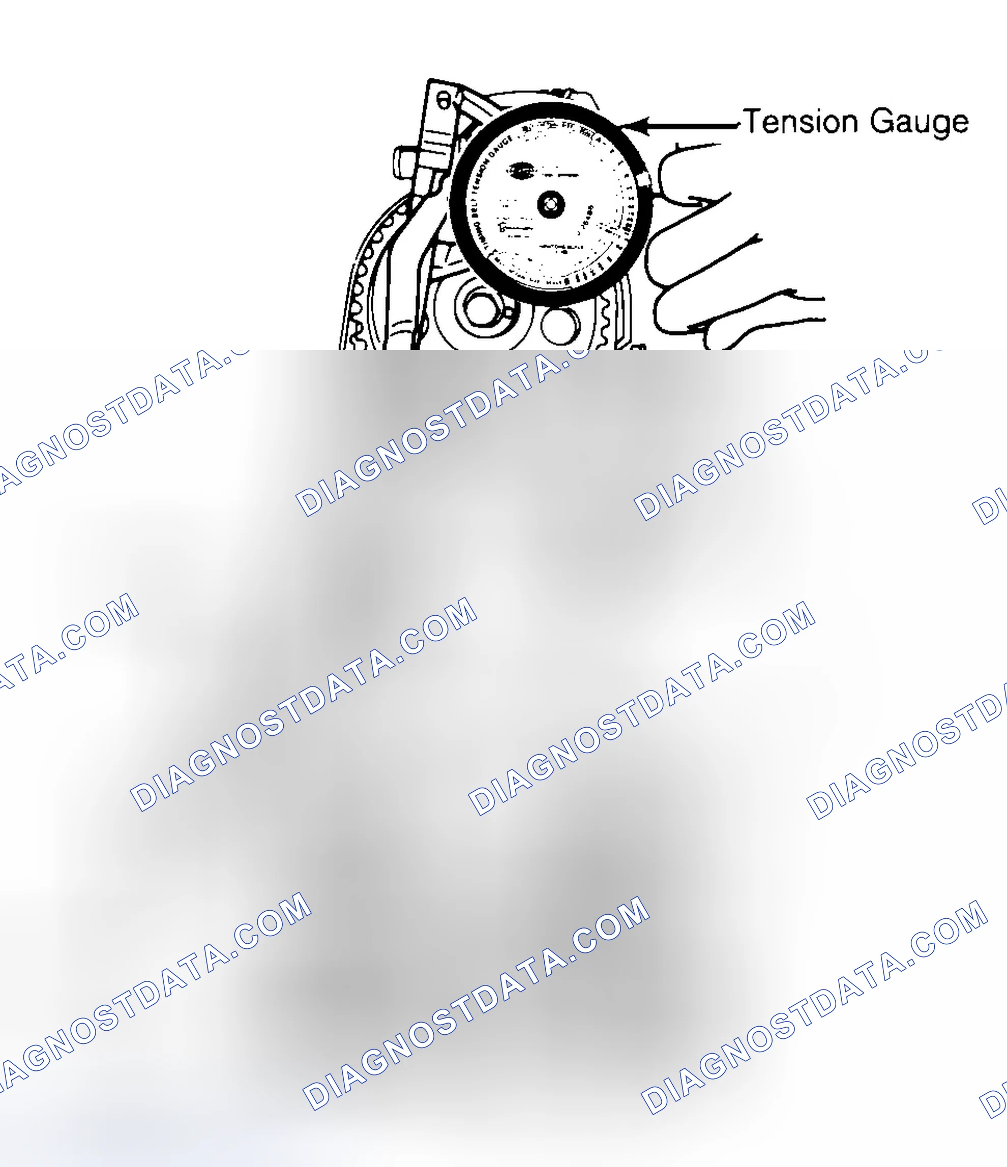 Scheme 3: Adjusting Typical Timing Belt Tension