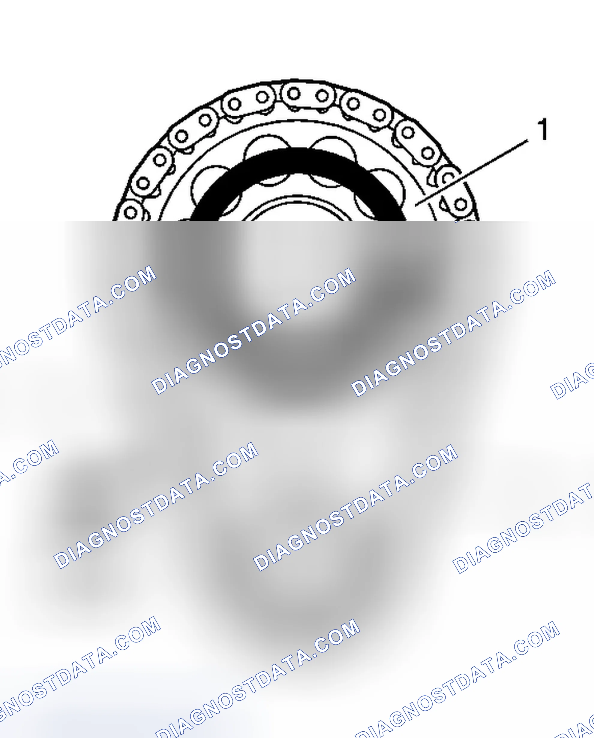 Scheme 29: Timing Chain and Sprockets Removal