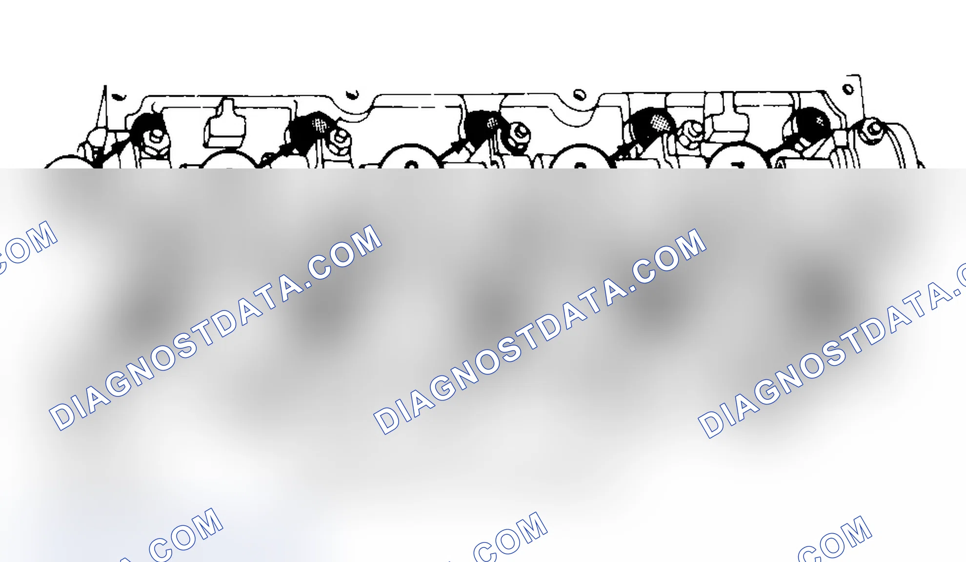 Scheme 3: Typical Cylinder Head Tightening or Loosening Sequence