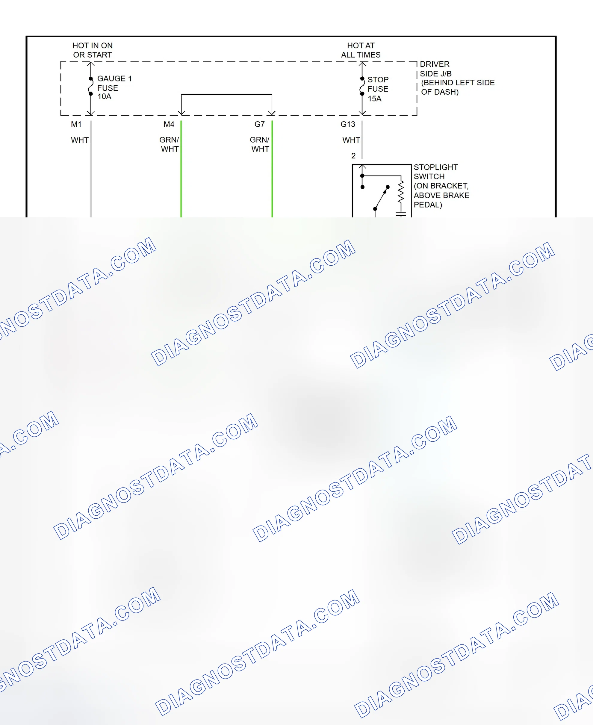 Scheme 318: Shift Interlock System Wiring Diagram (2002 - Toyota Camry)