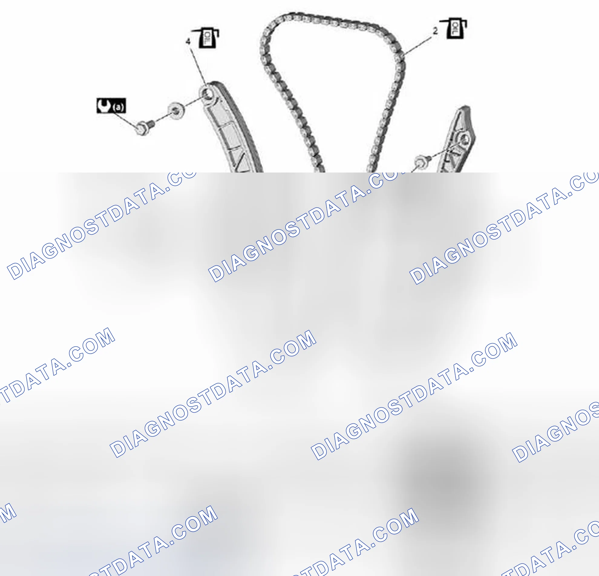 Scheme 181: Timing Chain and Chain Tensioner Components