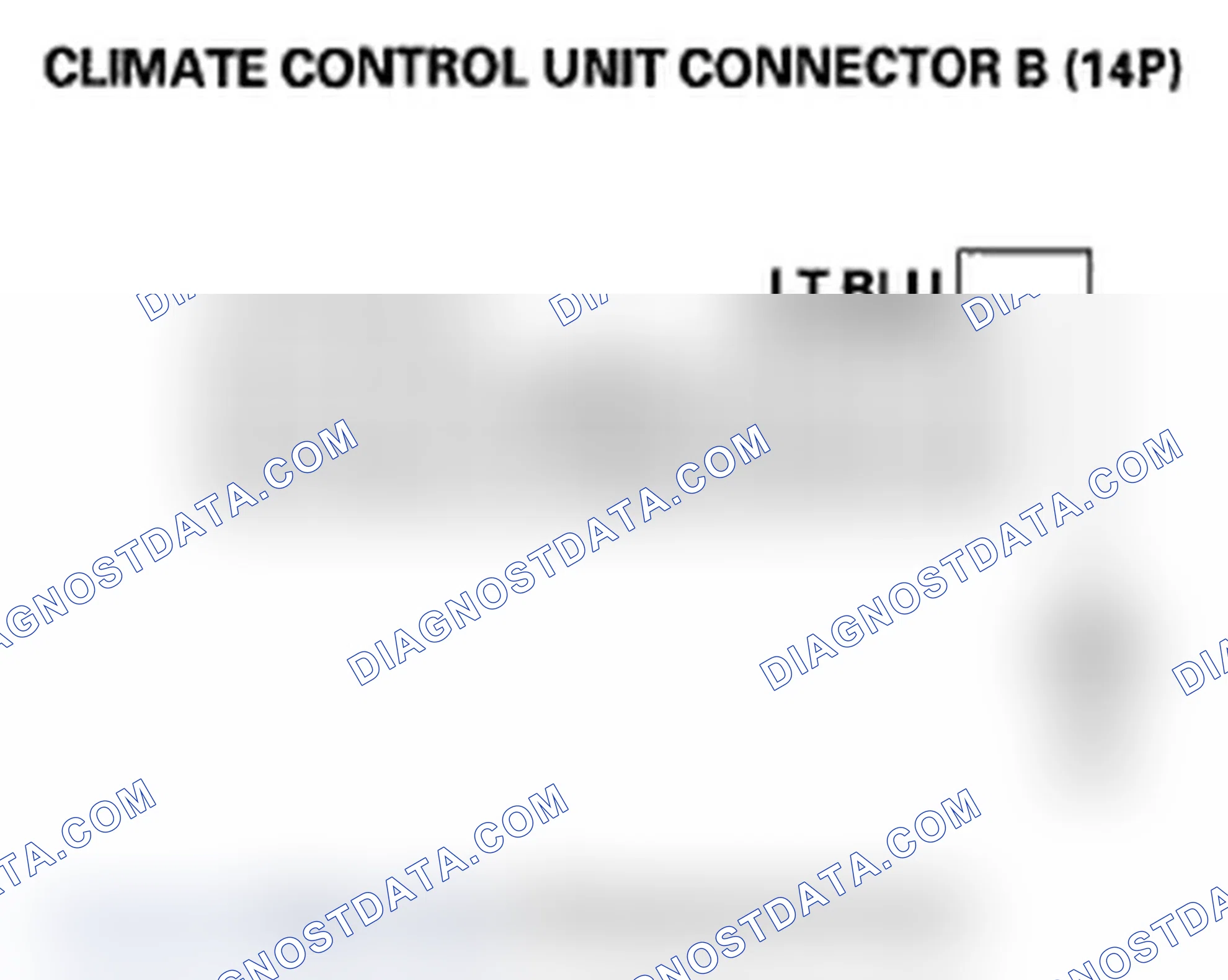 Scheme 29: DTC B1214 or DTC indicator P: A Short in the Rear Evaporator Temperature Sensor Circuit