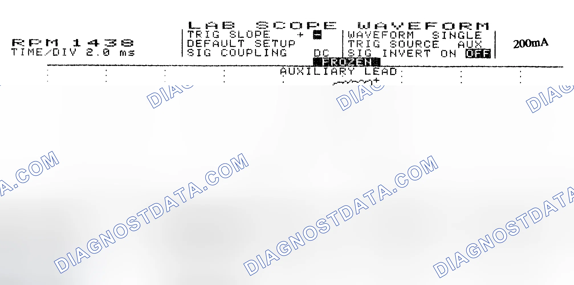 Scheme 15: Single Injector w/Normal Current Flow - Current Pattern