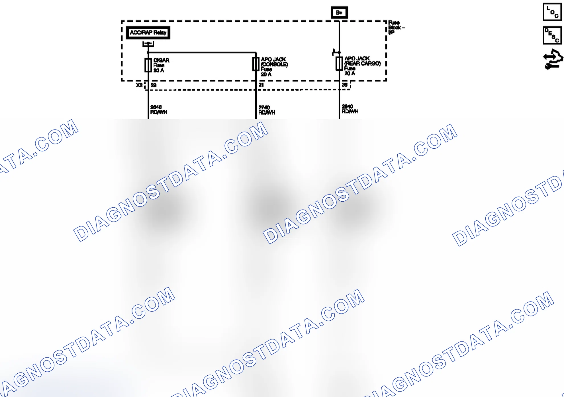 Scheme 11: Accessory Power Outlets