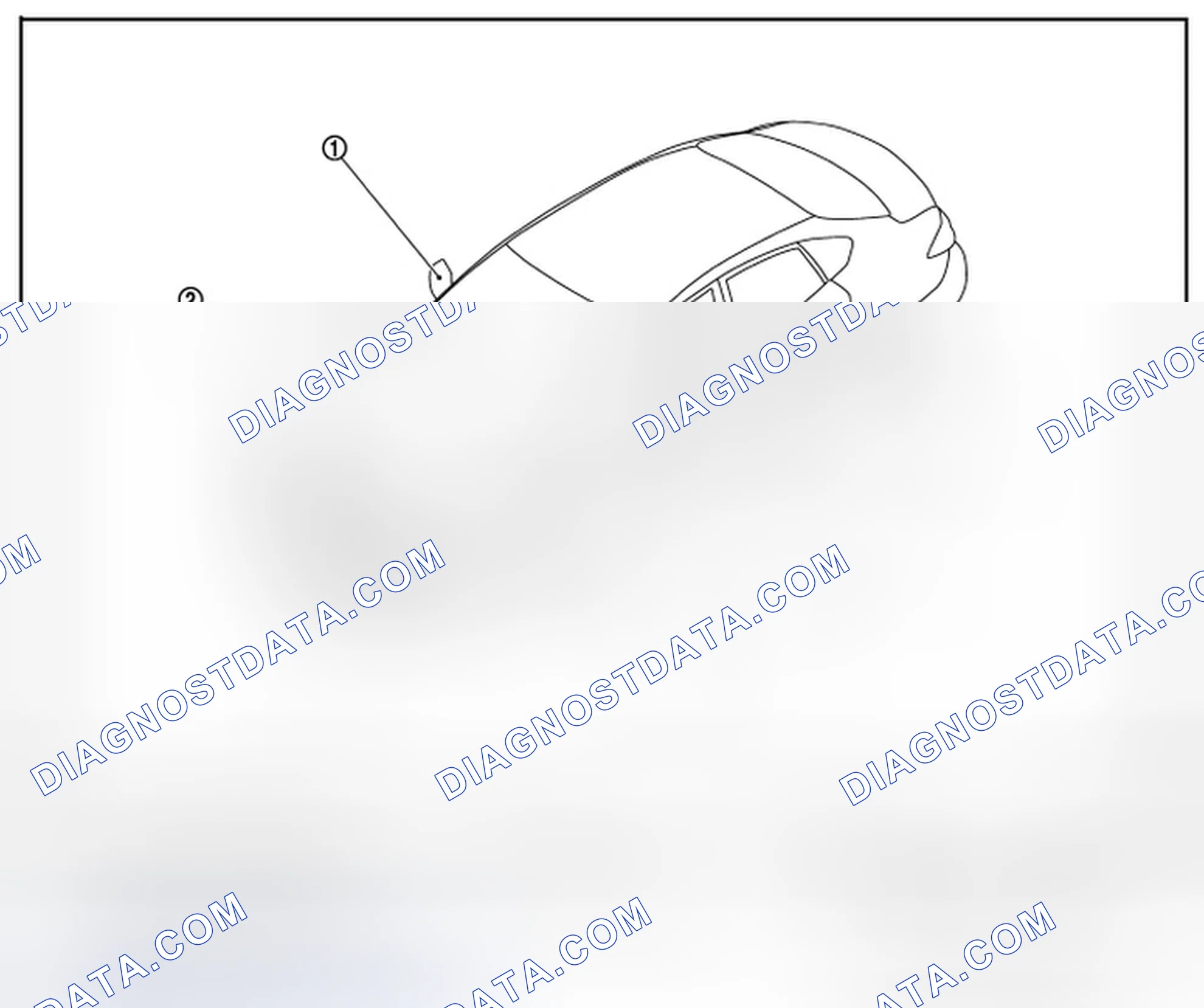 Scheme 16: DOOR MIRROR: Component Parts Location