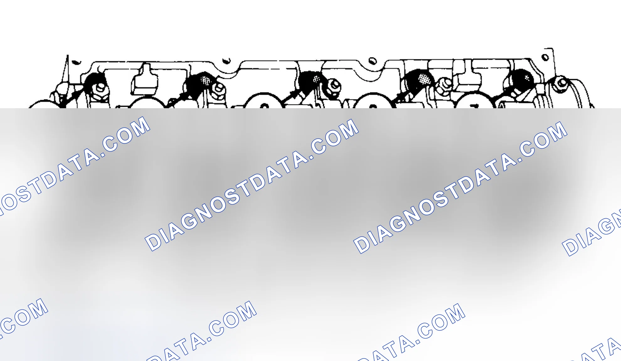 Scheme 7: Typical Cylinder Head Tightening or Loosening Sequence