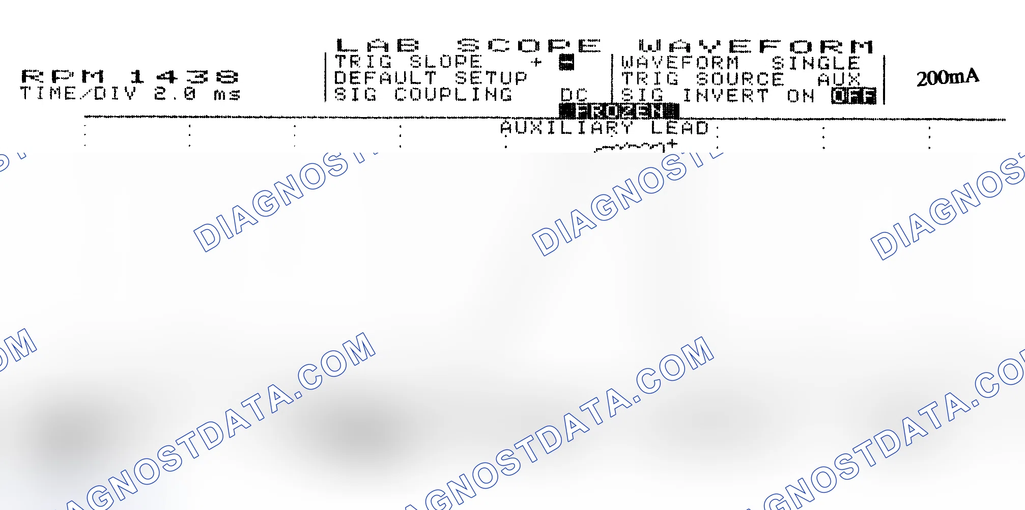 Scheme 15: Single Injector w/Normal Current Flow - Current Pattern