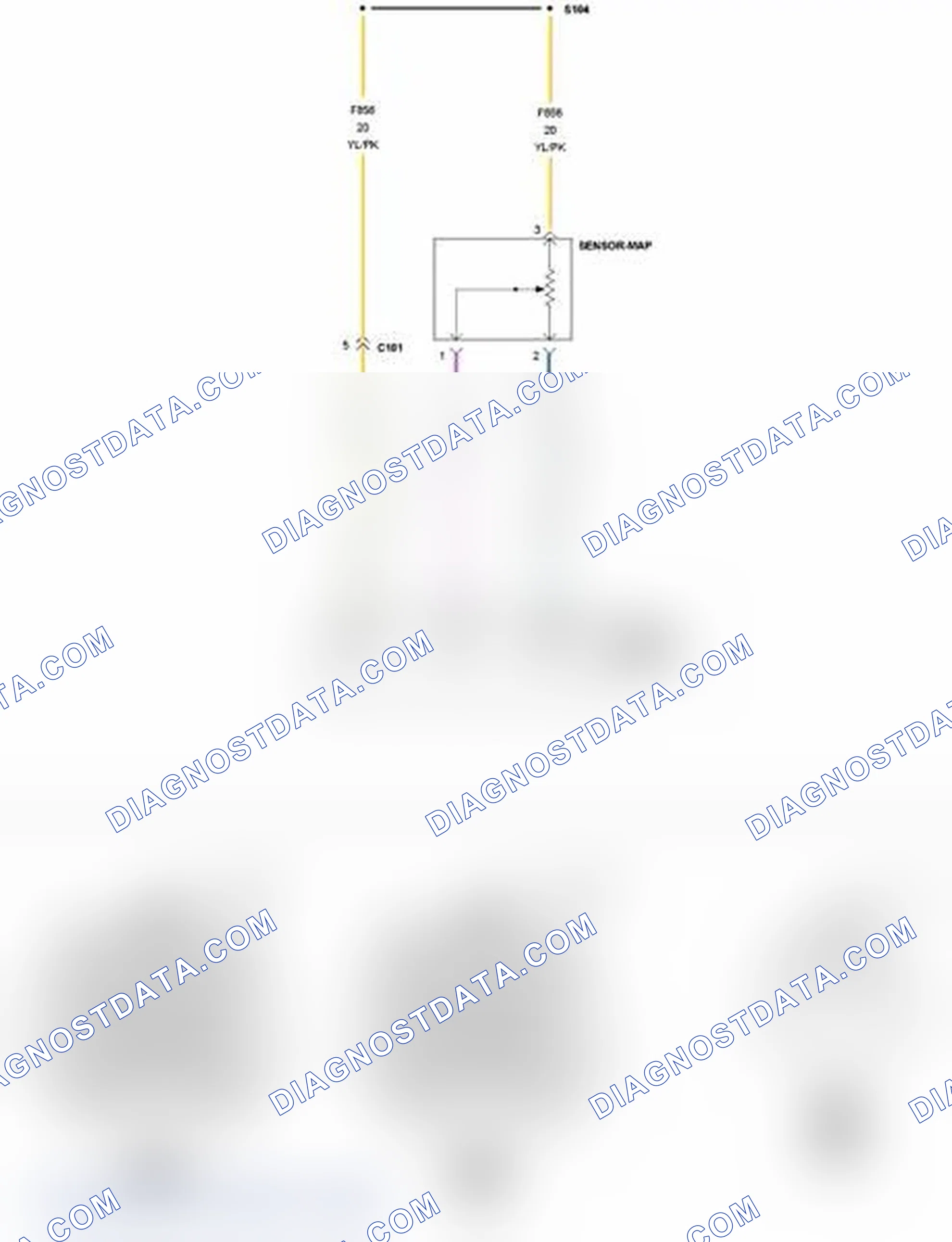 Scheme 473: CHECKING THE MAP SENSOR OPERATION