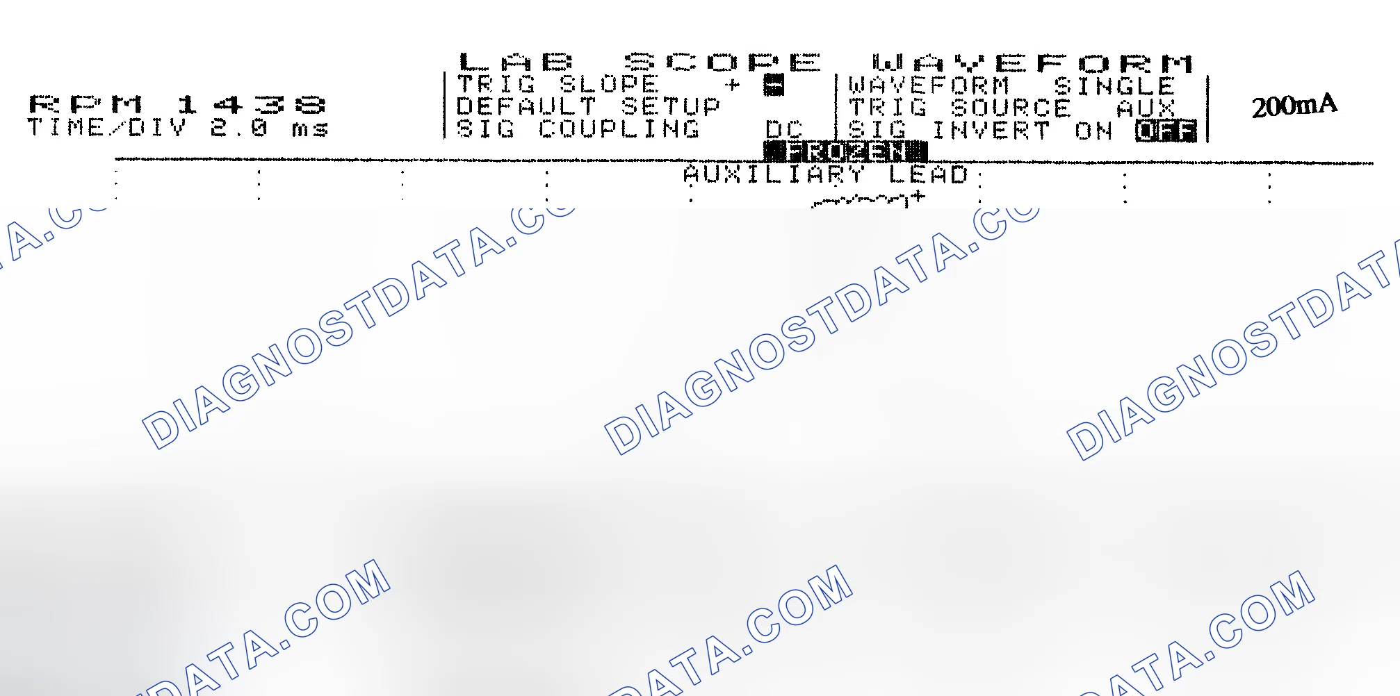 Scheme 15: Single Injector w/Normal Current Flow - Current Pattern
