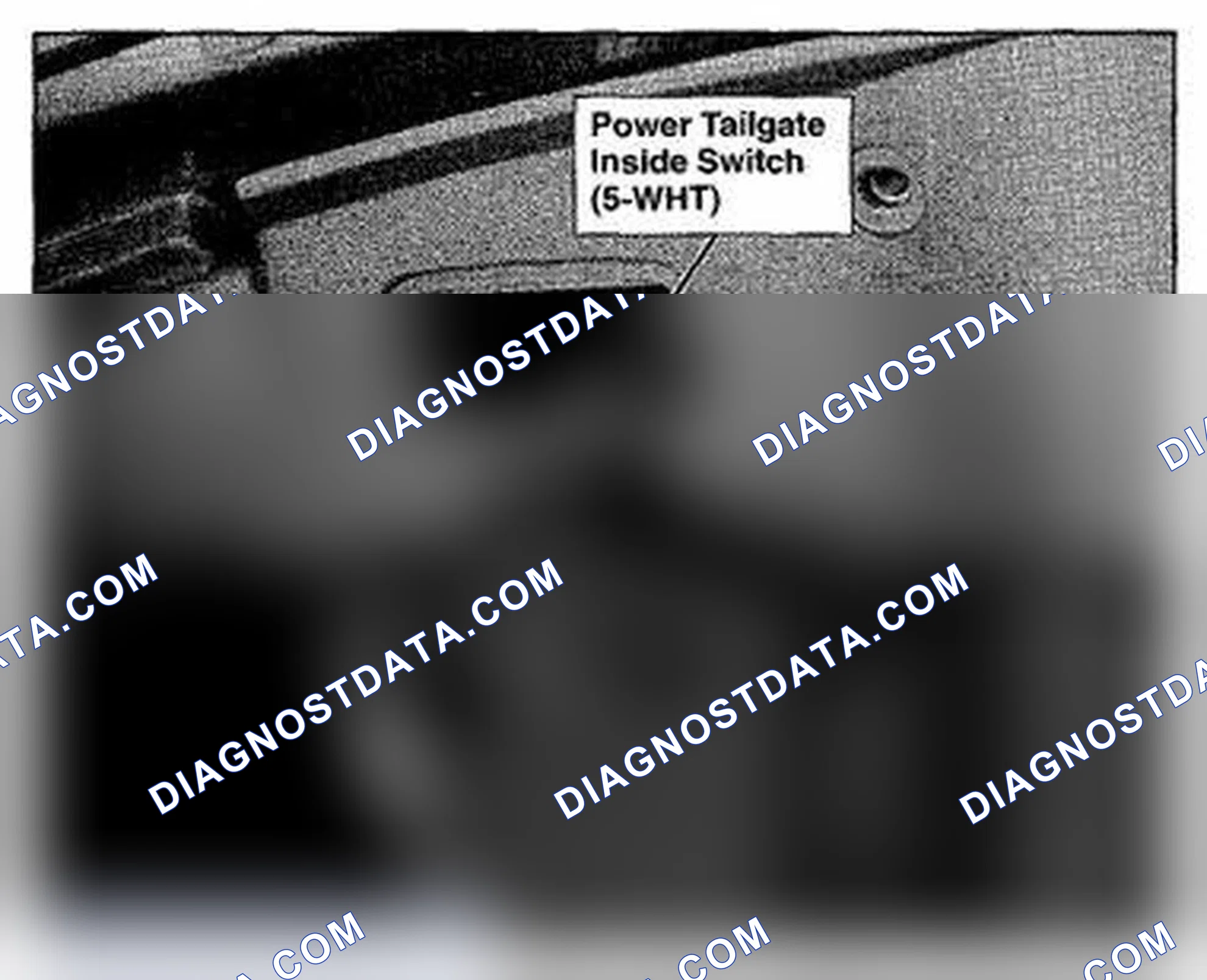 Scheme 642: Left Side Of Tailgate Component Location (Photo 237)