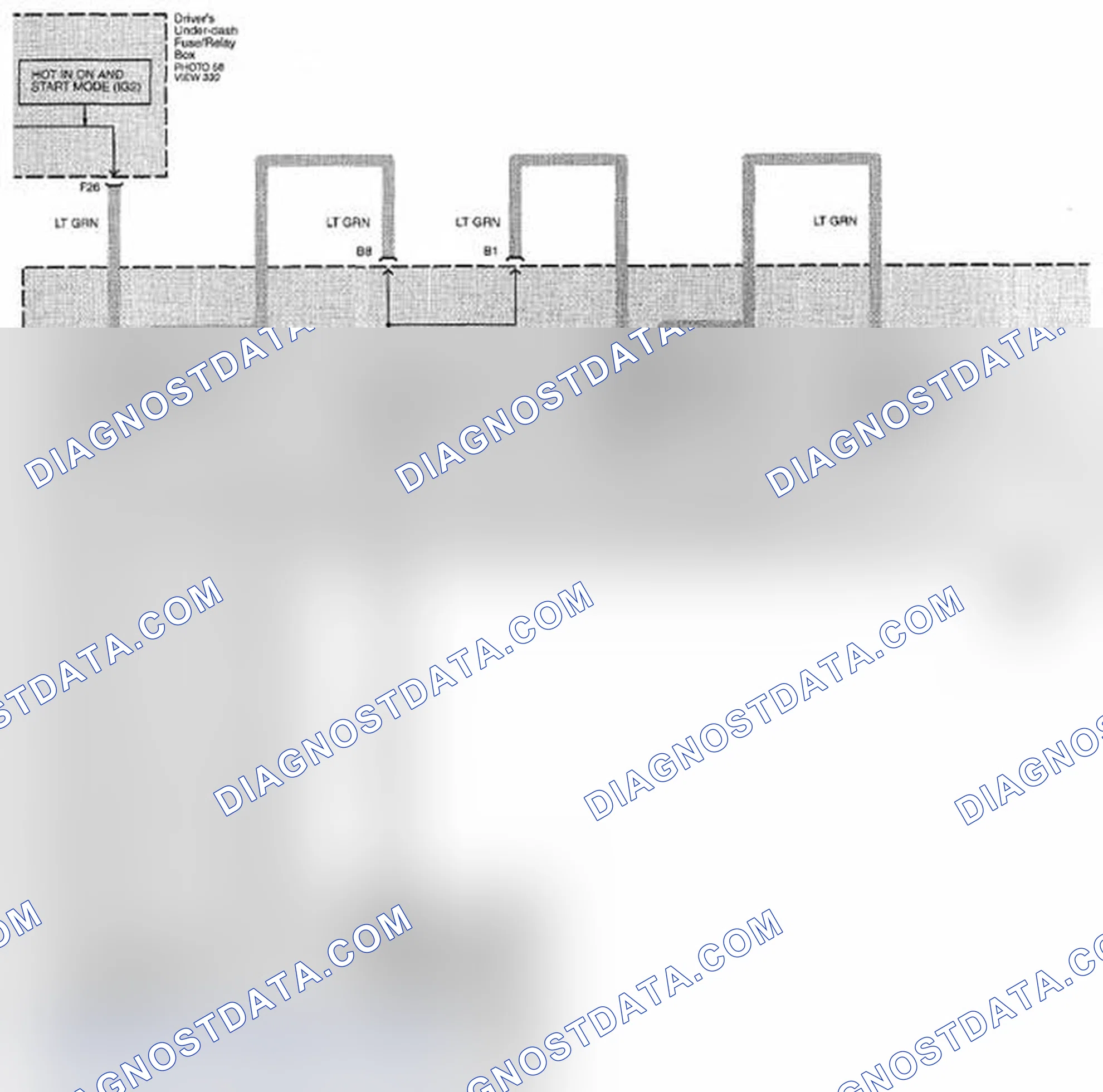 Scheme 120: Power Distribution Circuit Diagram - Keyless Access (Page 10-37)