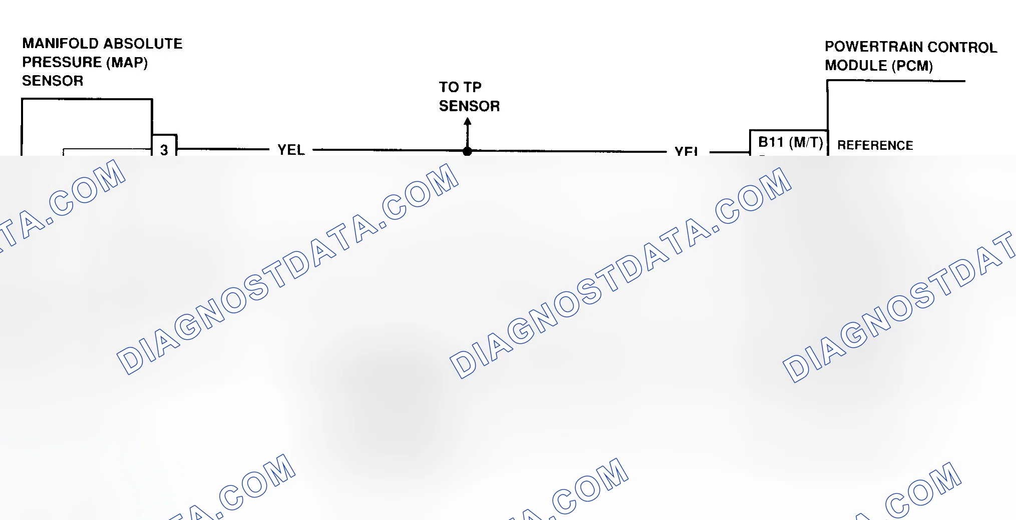 Scheme 78: CODE 31 - Schematic (Prizm LSi) Manifold Absolute Pressure Sensor, Open Or Shorted Circuit