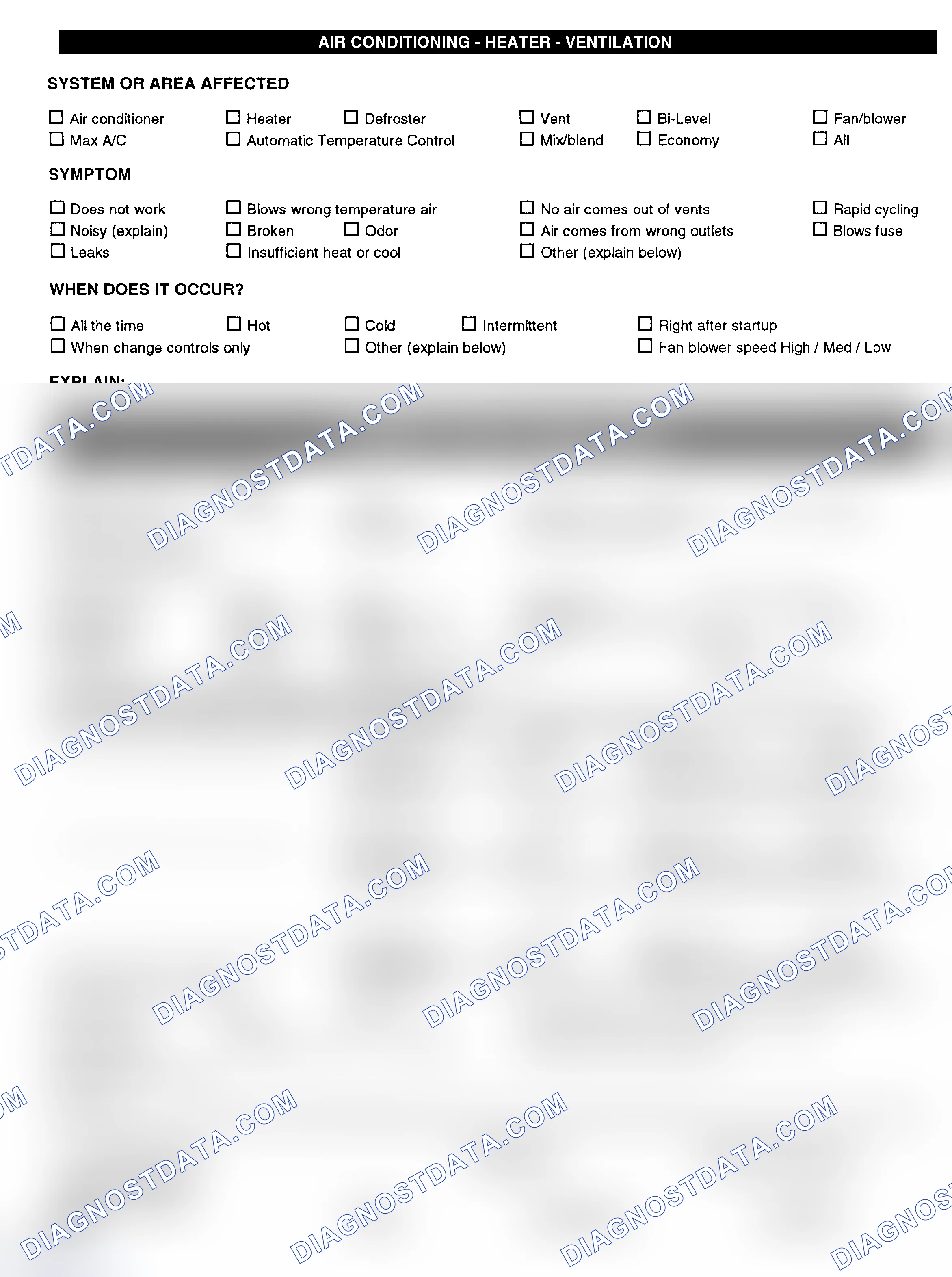 Scheme 4: Symptom Check List - Page 3