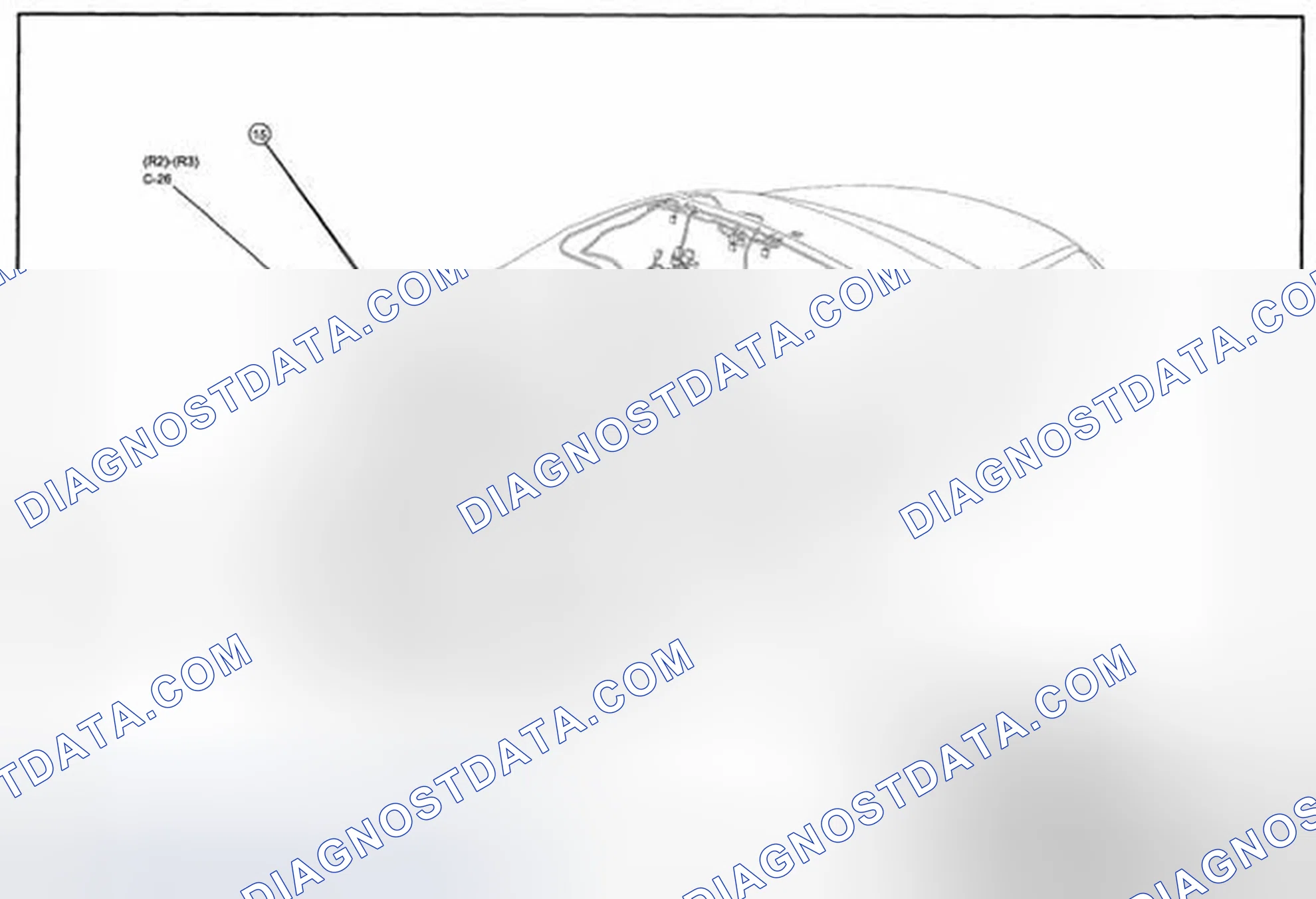 Scheme 269: Back-Up Light System Wiring Diagram - 0918-7 (2 Of 2)