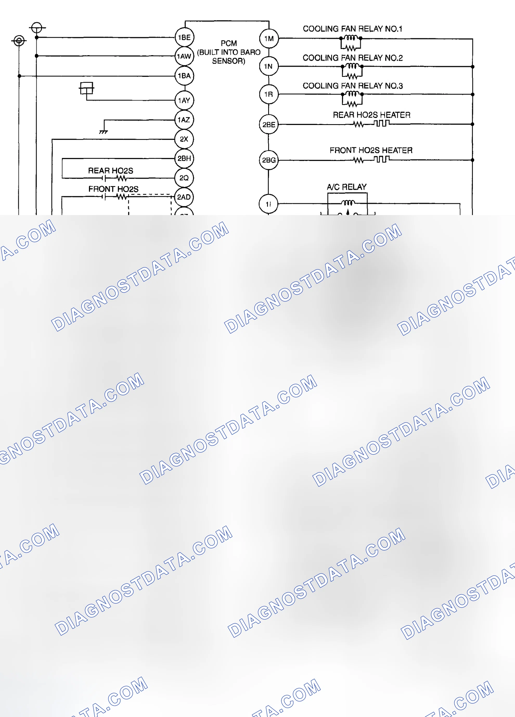 Scheme 1: SYMPTOM TROUBLESHOOTING WIRING DIAGRAM [LF]