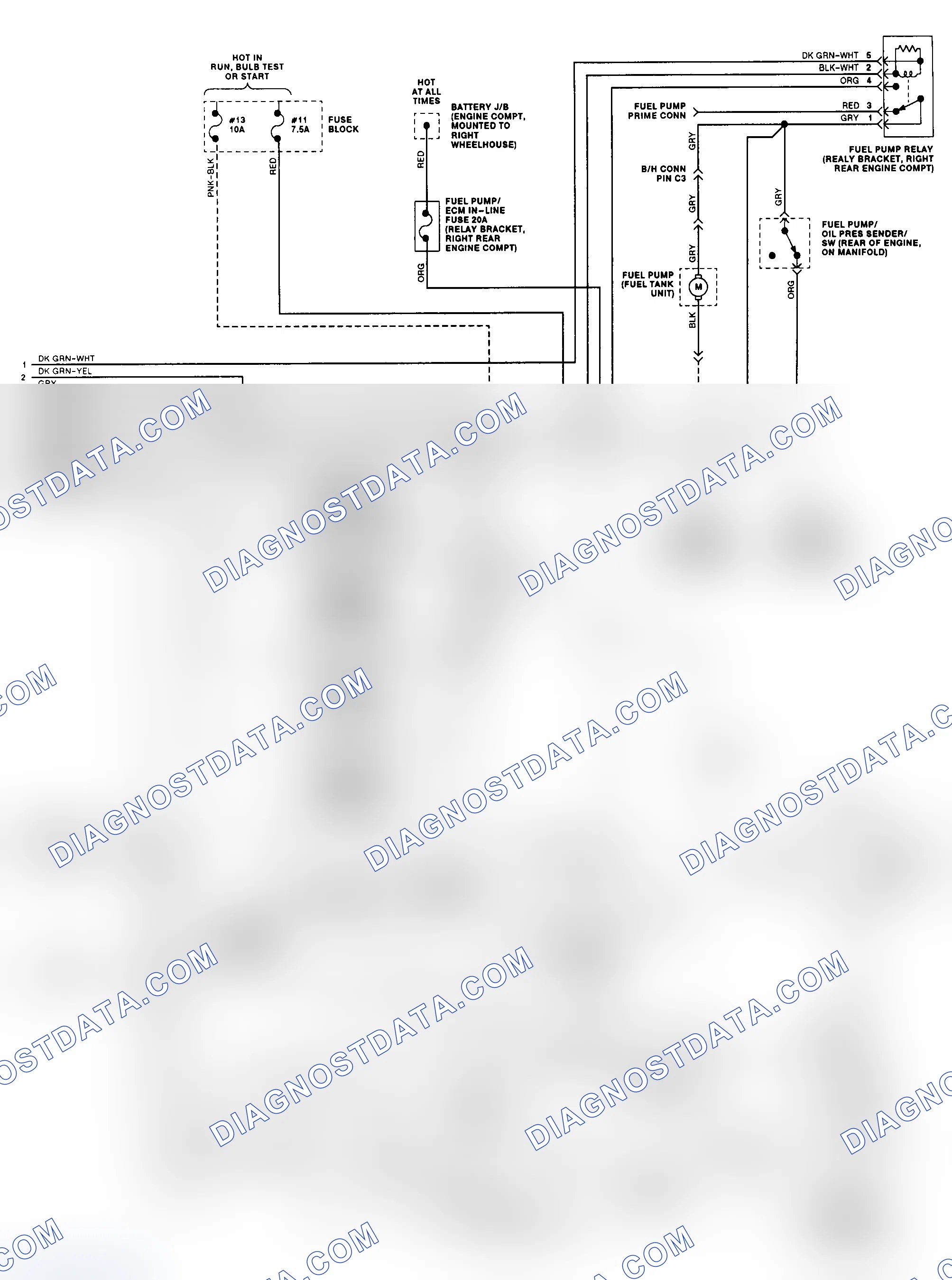 Scheme 2: 4.3L (VIN Z) ("B" Body Caprice - 2 Of 2) ECM Wiring Diagram