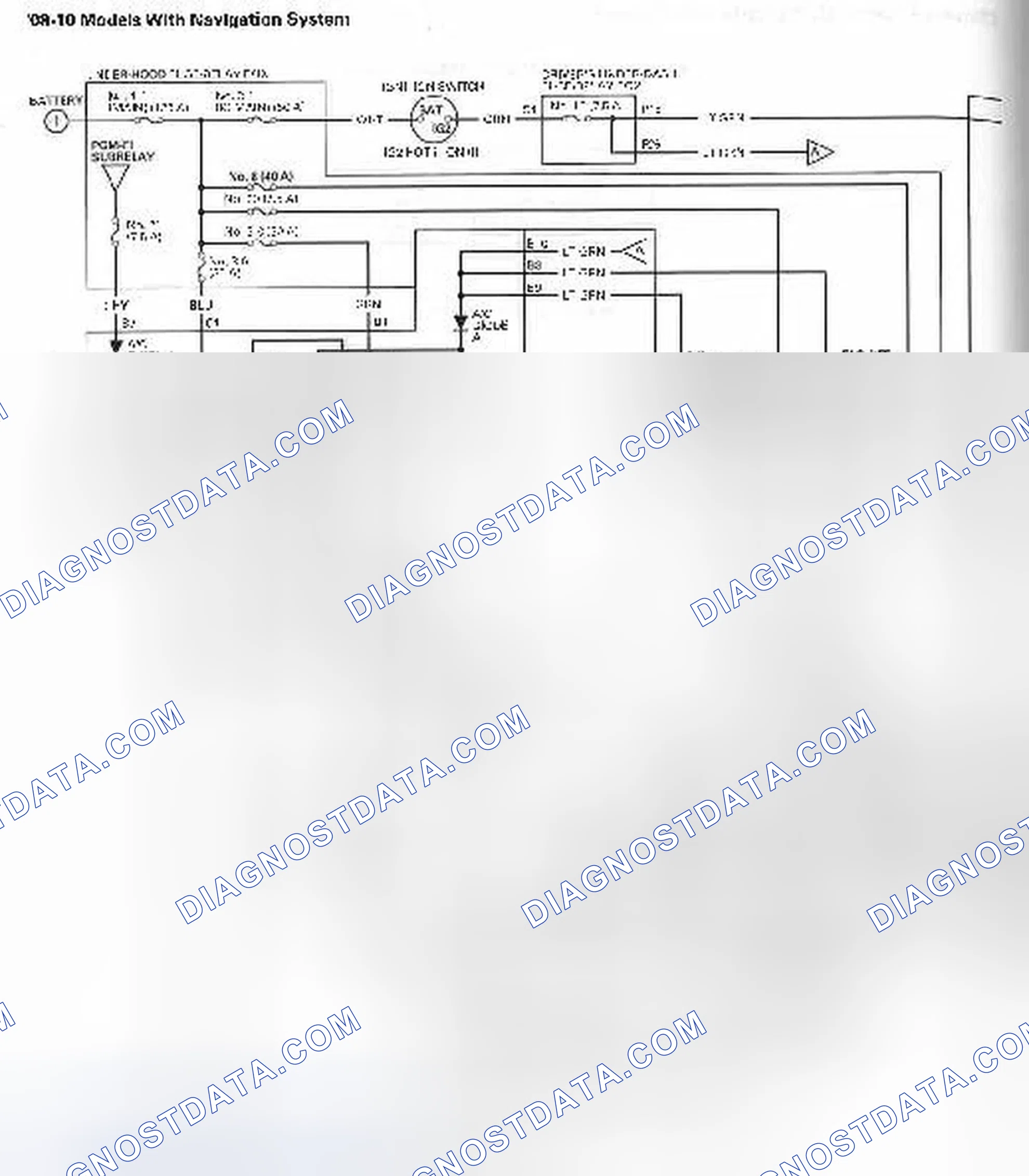 Scheme 177: '08-10 Models With Navigation System