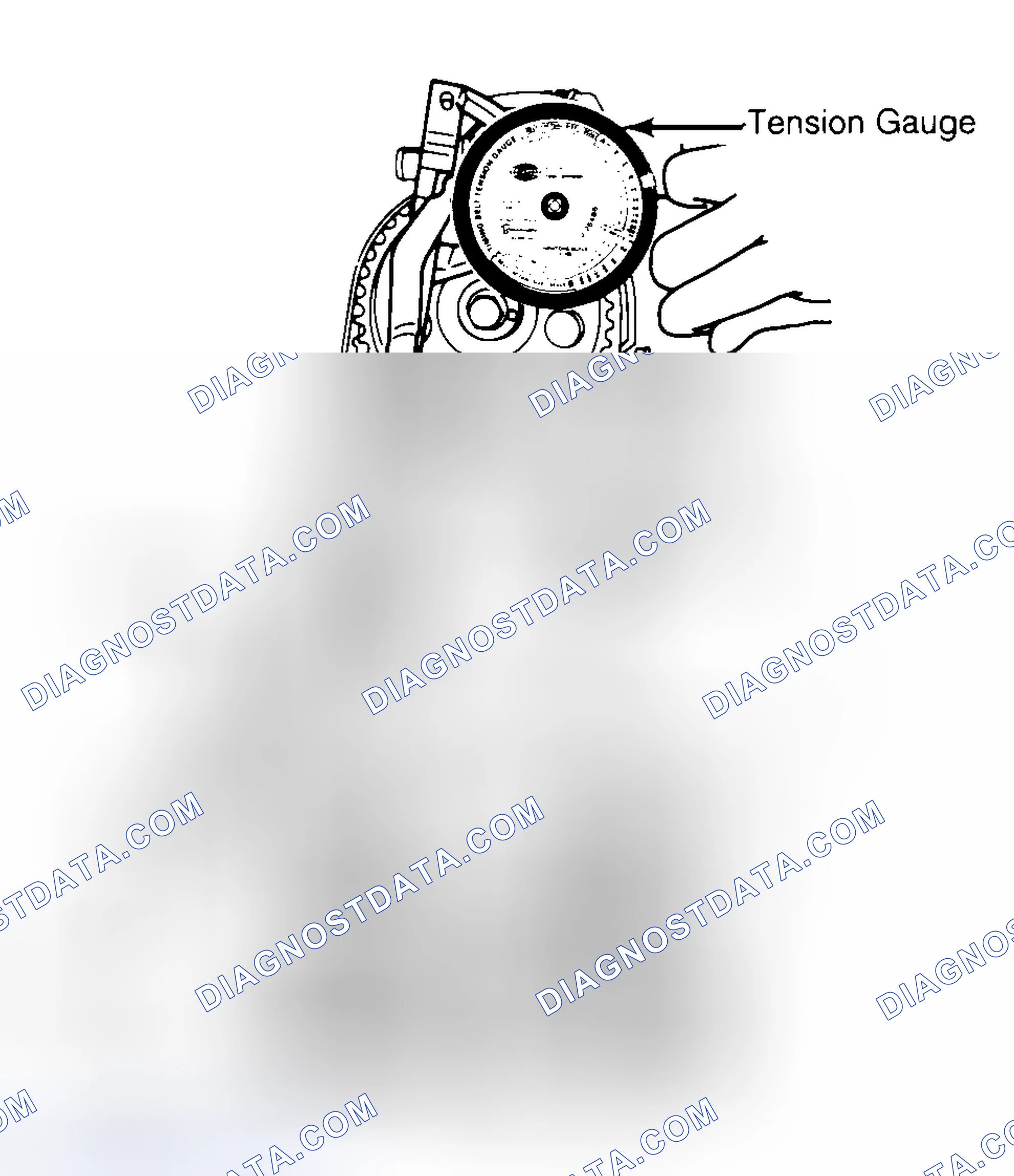 Scheme 3: Adjusting Typical Timing Belt Tension