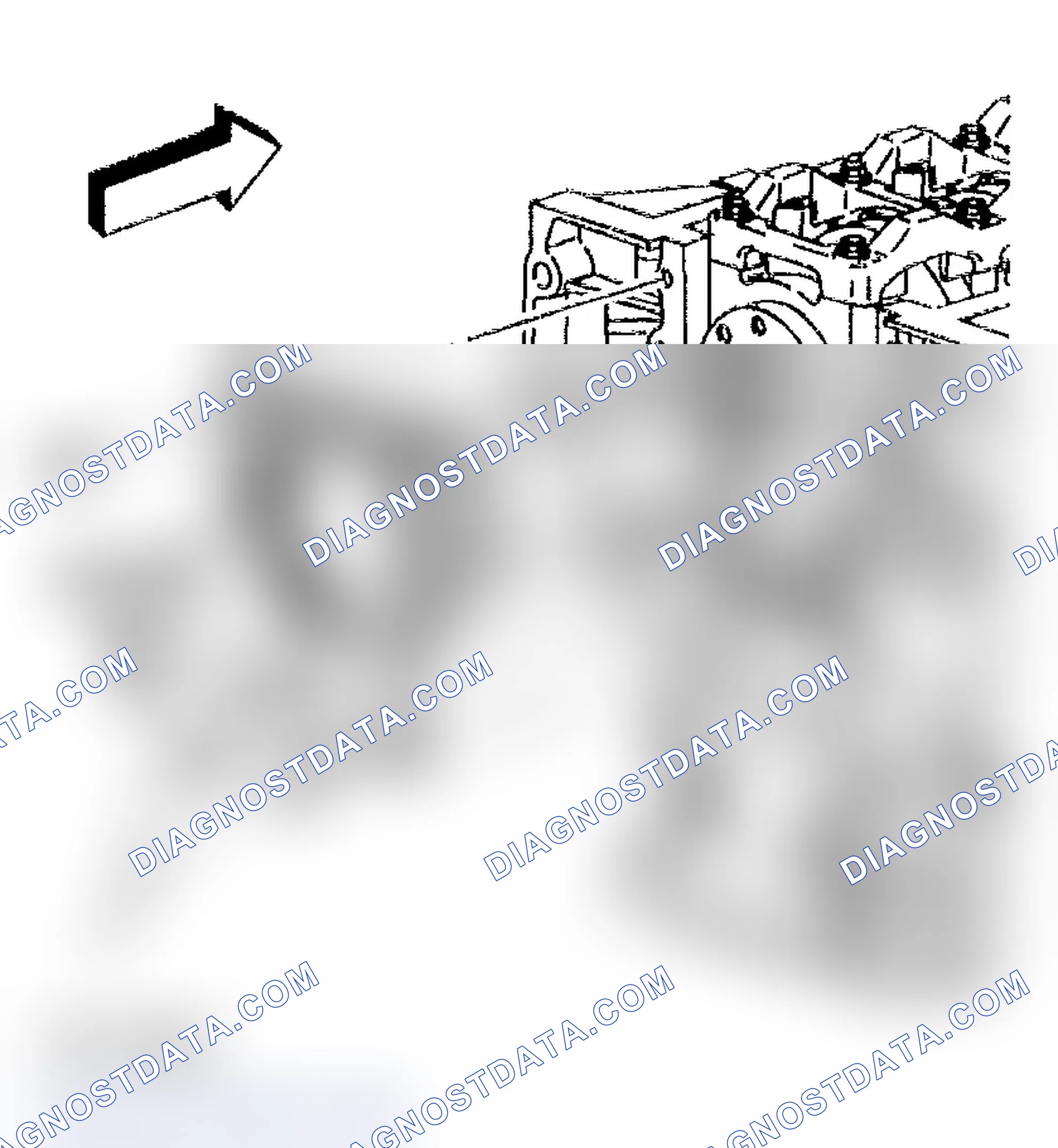 Scheme 1058: Crankshaft Rear Oil Seal and Housing Removal