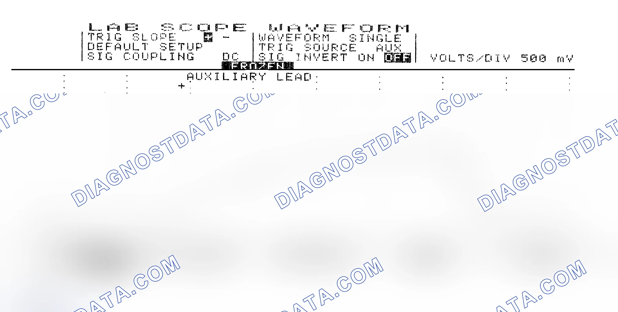 Scheme 14: Single Injector w/Excessive Current Flow - Current Pattern