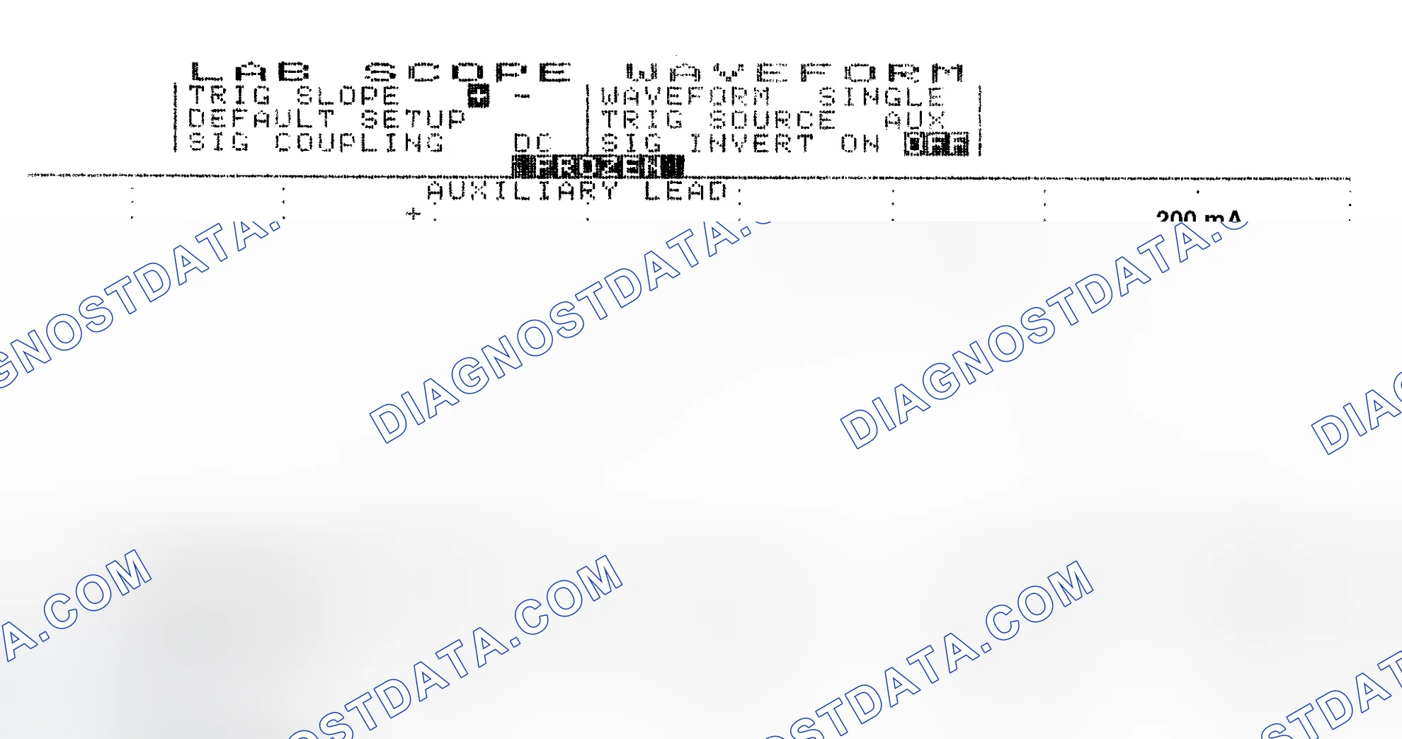 Scheme 13: Single Injector w/Normal Current Flow - Current Pattern