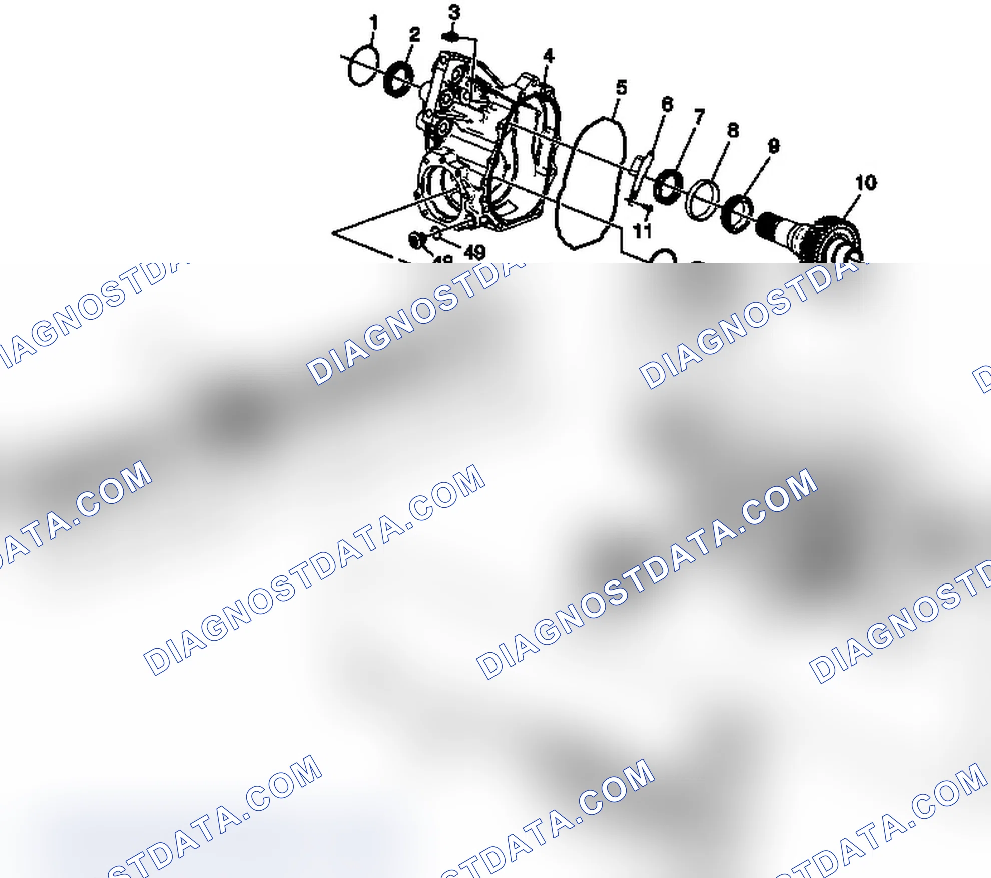 Scheme 1: Transfer Case Components