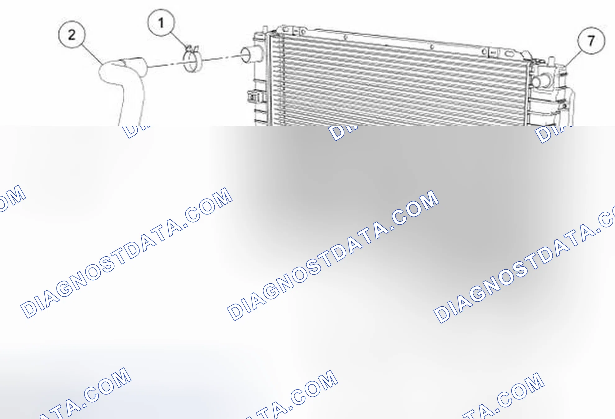 Scheme 5: Radiator - 2.5L