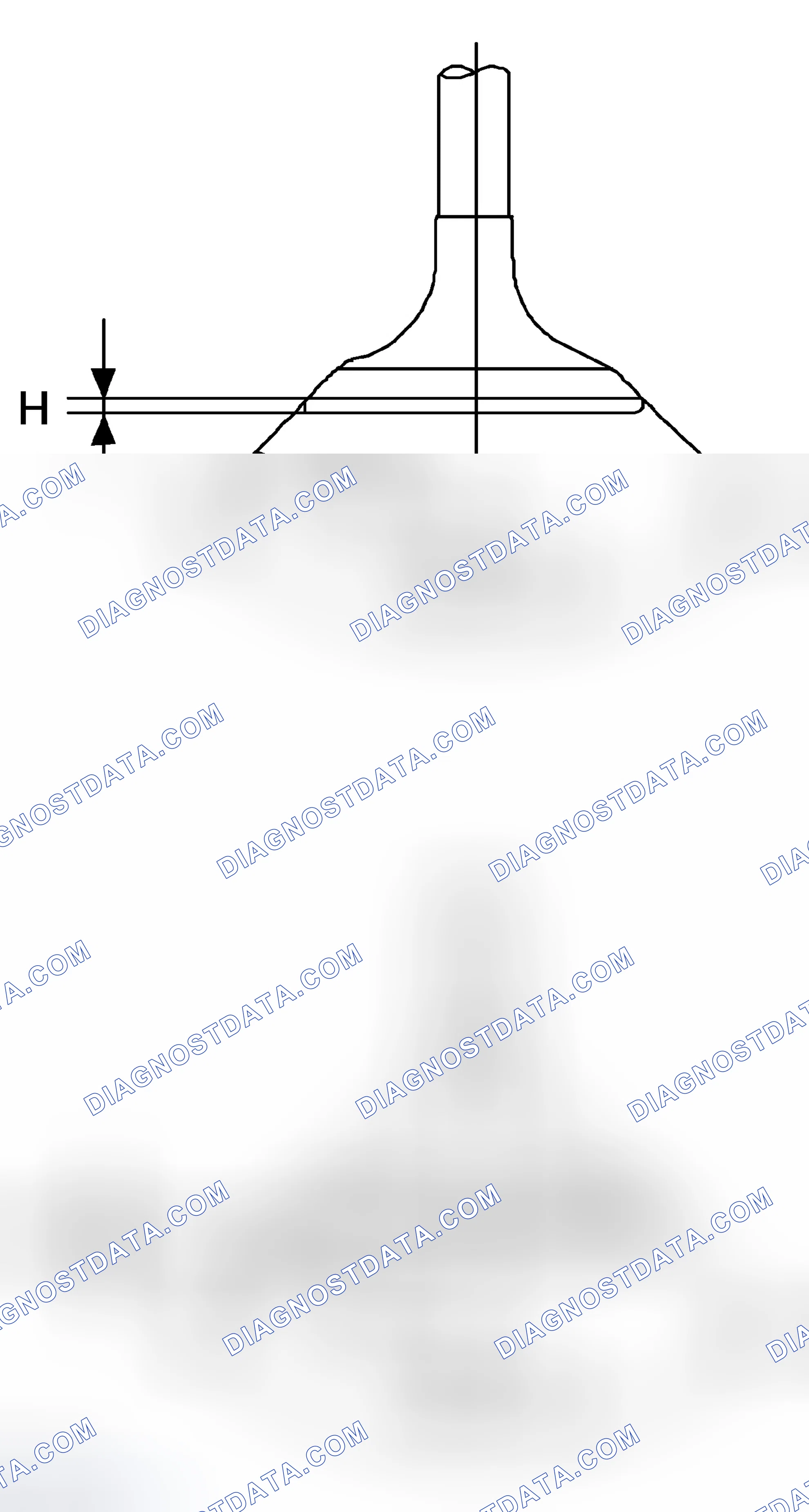 Scheme 231: INTAKE AND EXHAUST VALVE