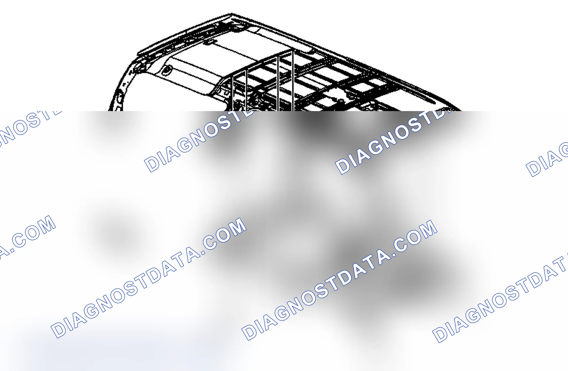 Scheme 131: Headlining Trim Panel Replacement (LWB w/U42 w/o CF5)